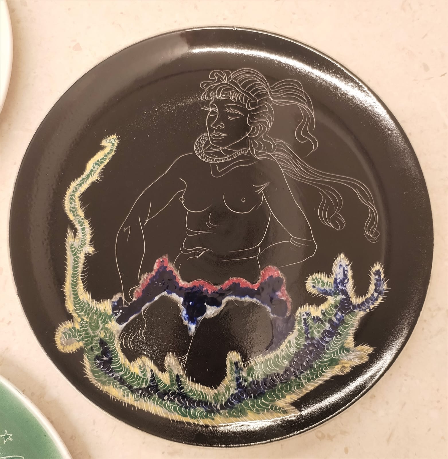 Antonio (Tono) Zancanaro - Untitled (ceramic plates)