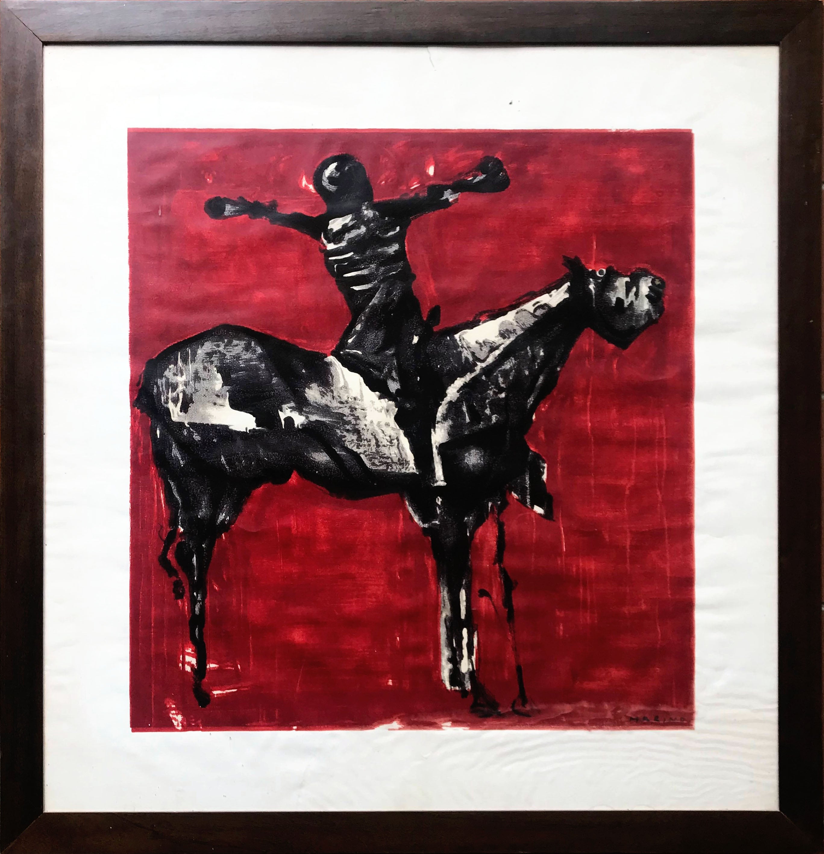 Marino Marini - Cavallo con cavaliere