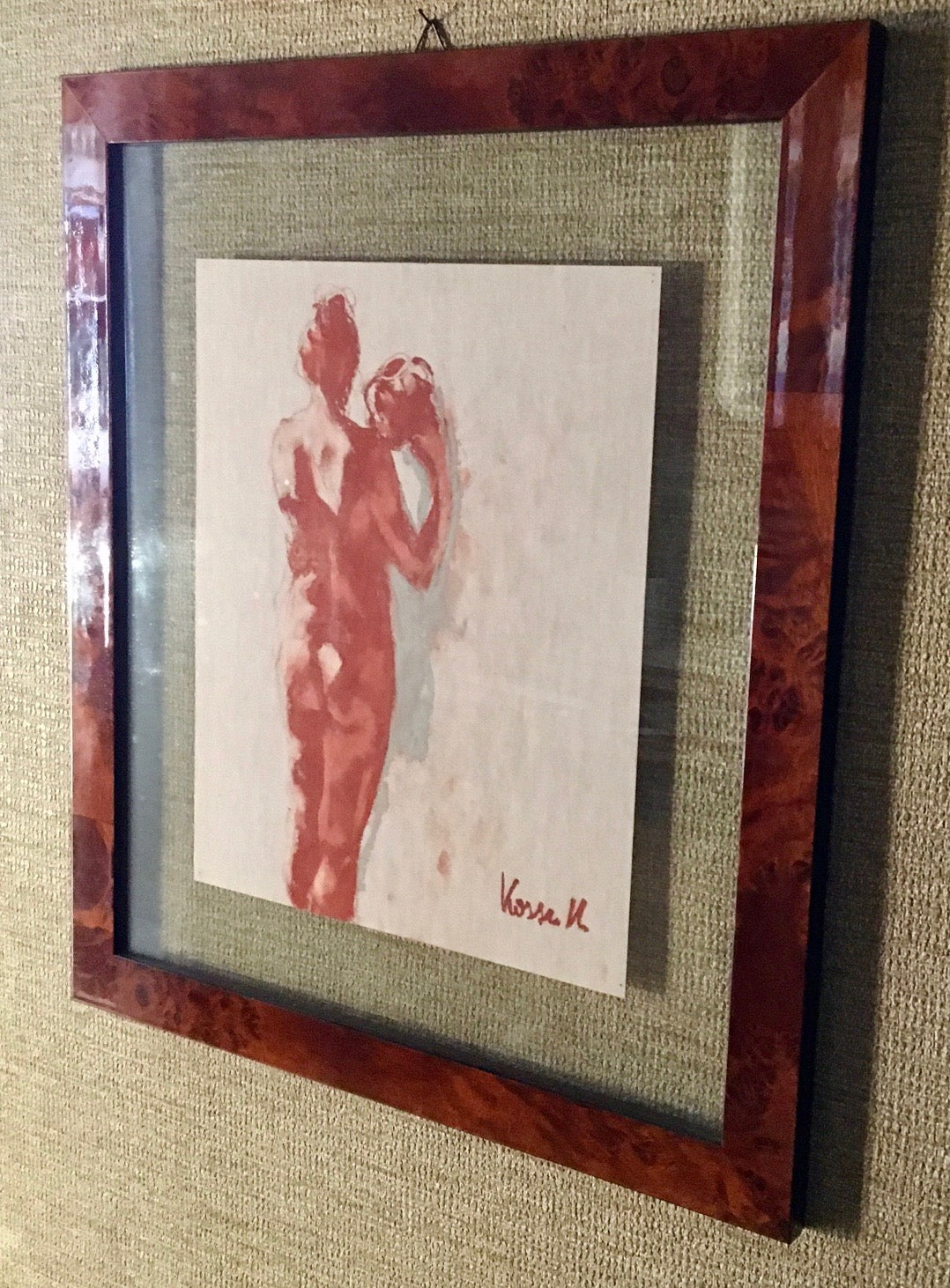 Wolfang Alexander Kossuth - Nudo in piedi con brocca