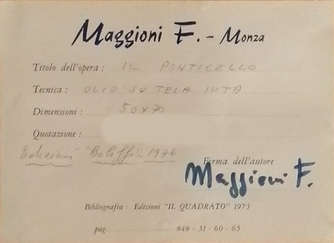 Ferma Maggioni - Il ponticello