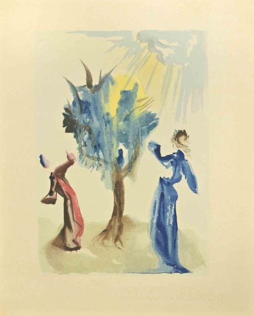 Salvador Dalì - Purgatorio: L'albero del castigo