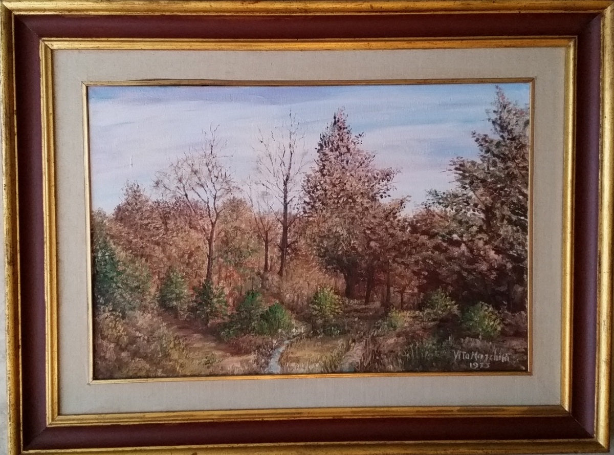 Vito Marchini - Bosco in comune di Pienza