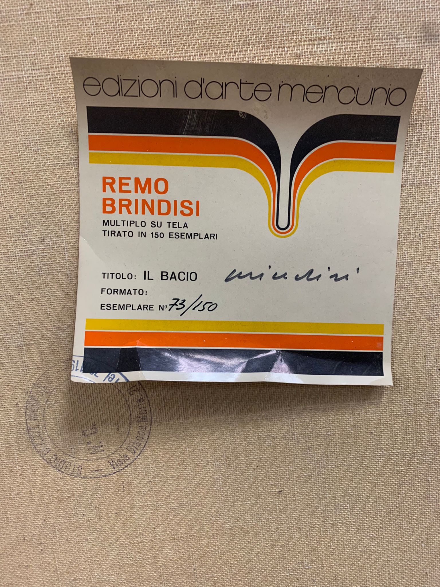 Remo Brindisi - Sin título