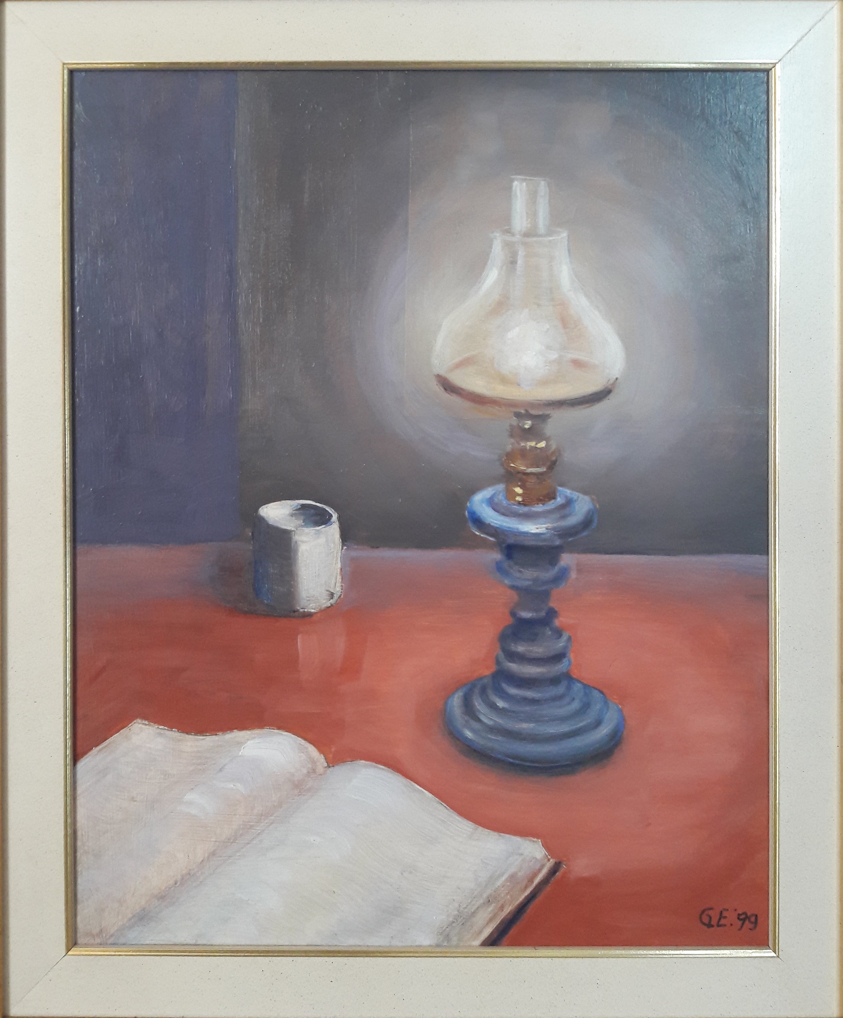 Ennio Gianola - Natura morta lampada