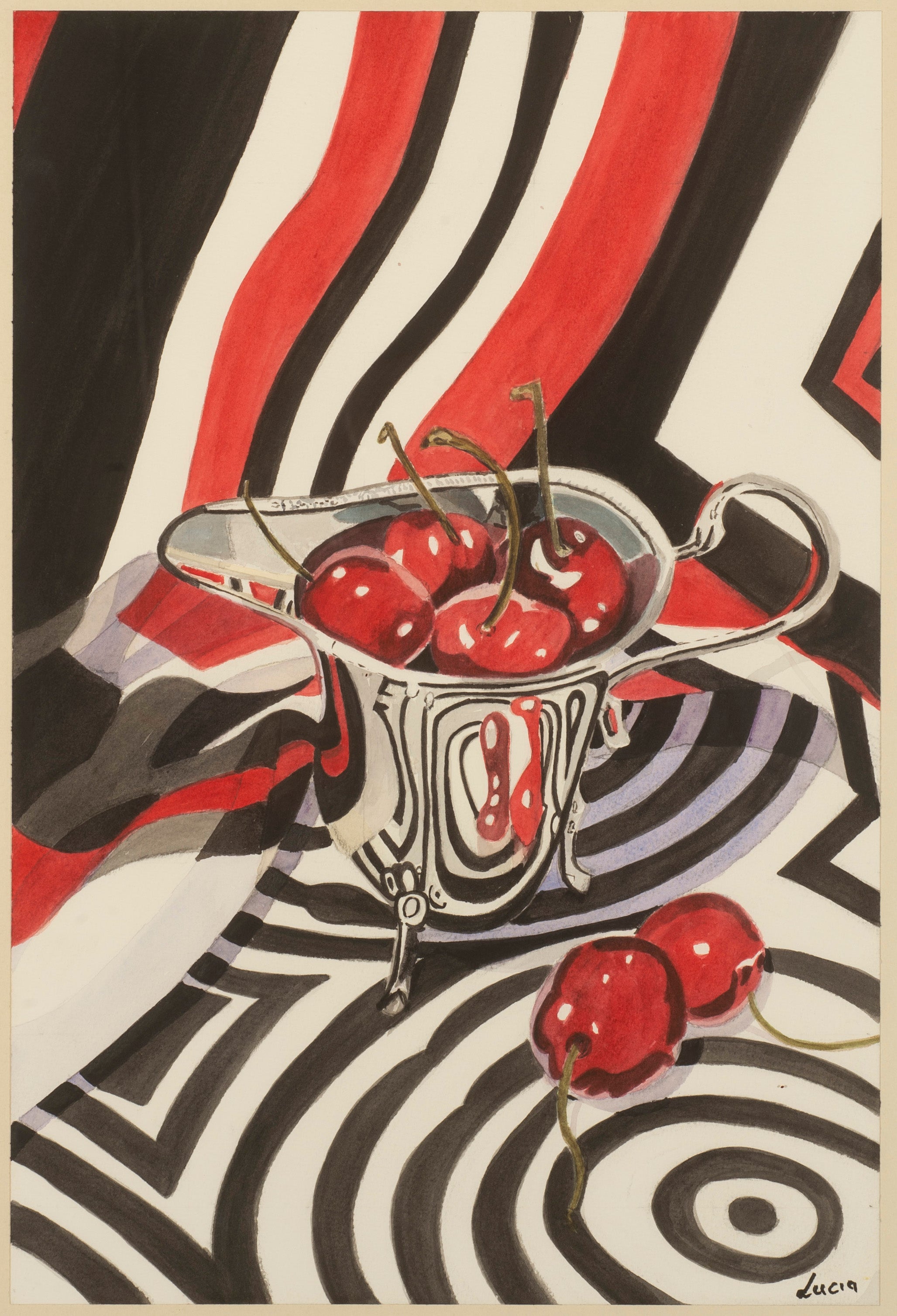 Lucia Battagliola - Brocca di ciliege