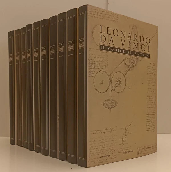 Il Codice Atlantico Leonardo da Vinci - Giunti Editore (20 Volumi)