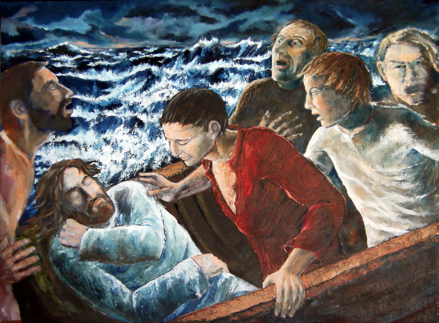 La tempesta sedata - ( Marco 5.35 -41)