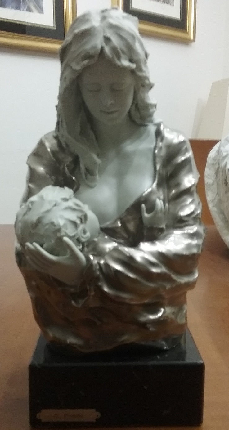 Gianni Visentin - Donna con bambino