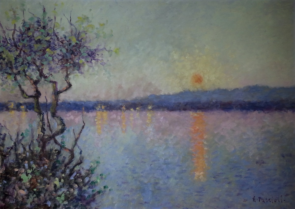 Antonio Pasciuti - Puesta de sol sobre el mar