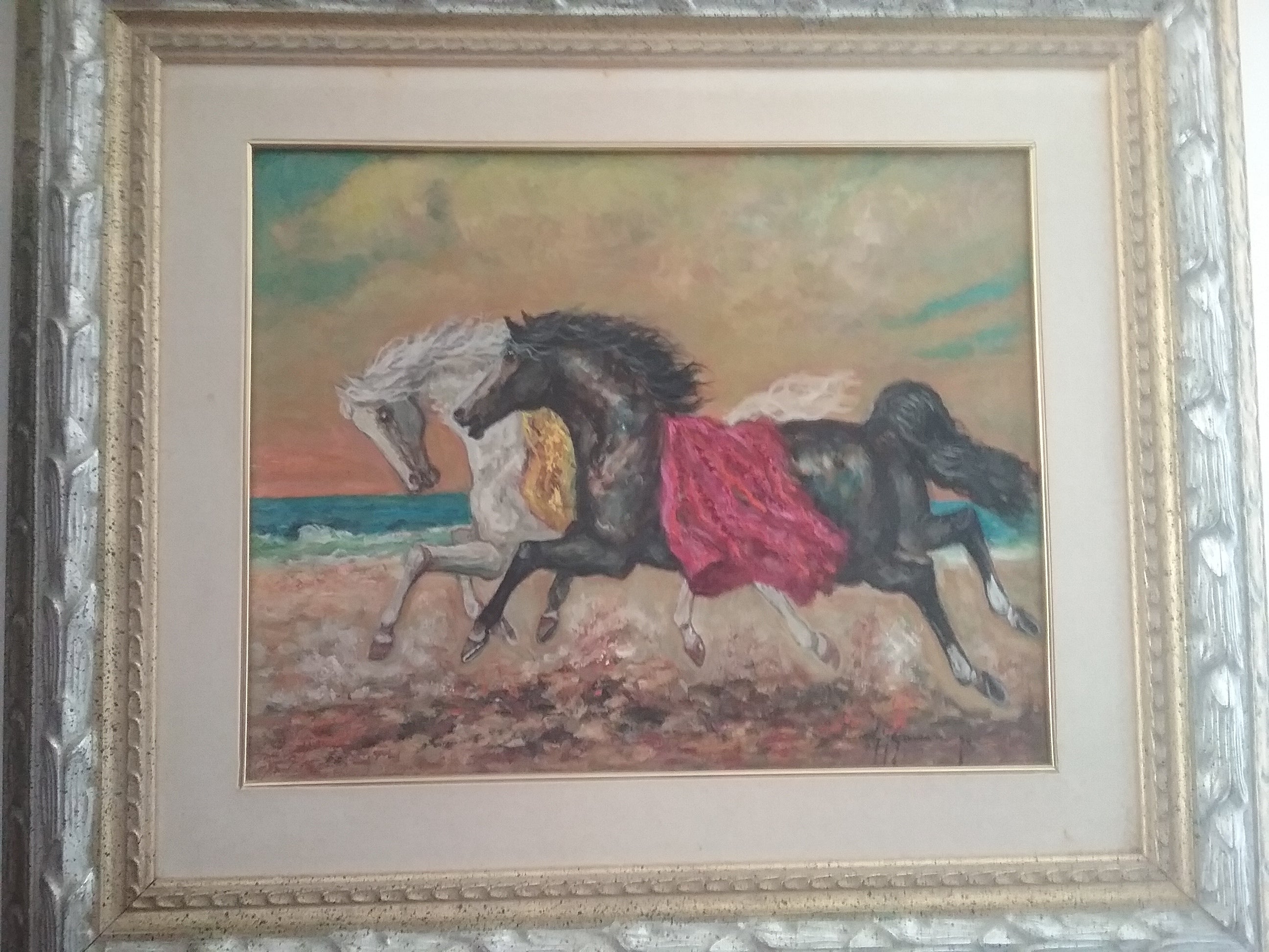 Giovan Francesco Gonzaga - Caballos al galope