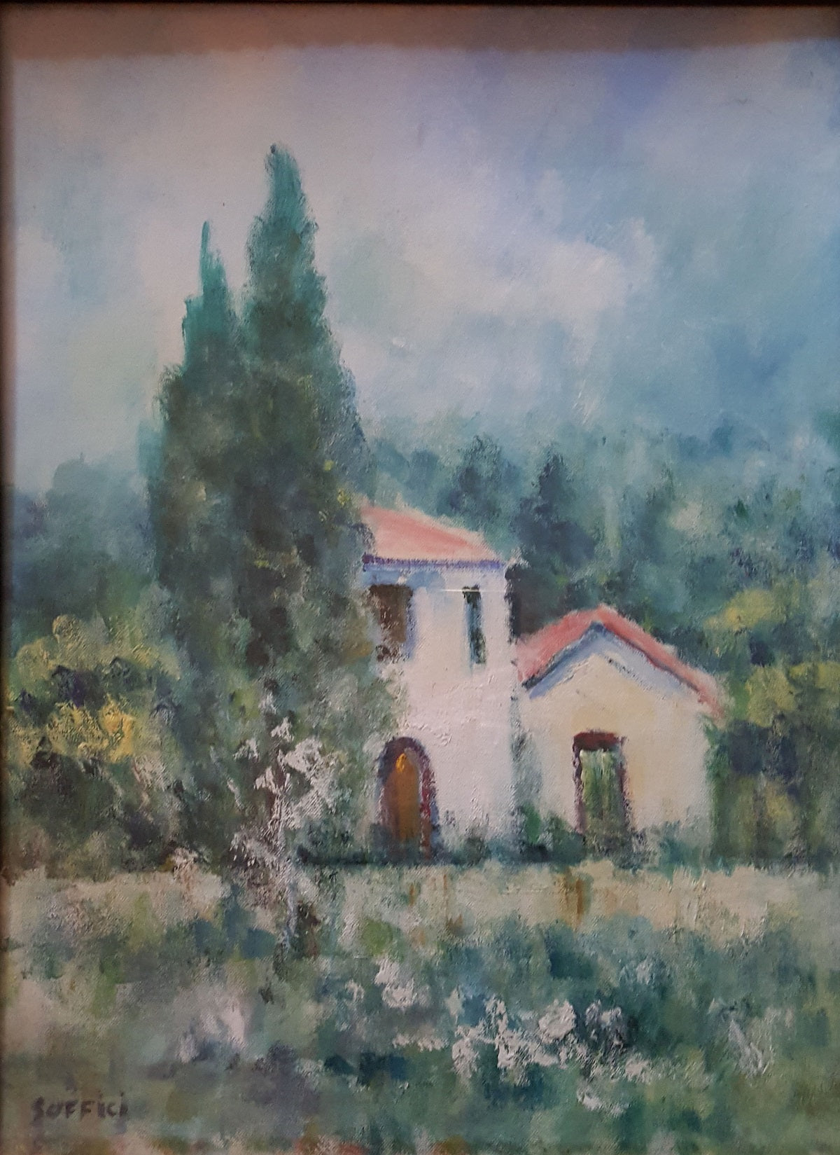 Ardengo Soffici - Casa tra alberi