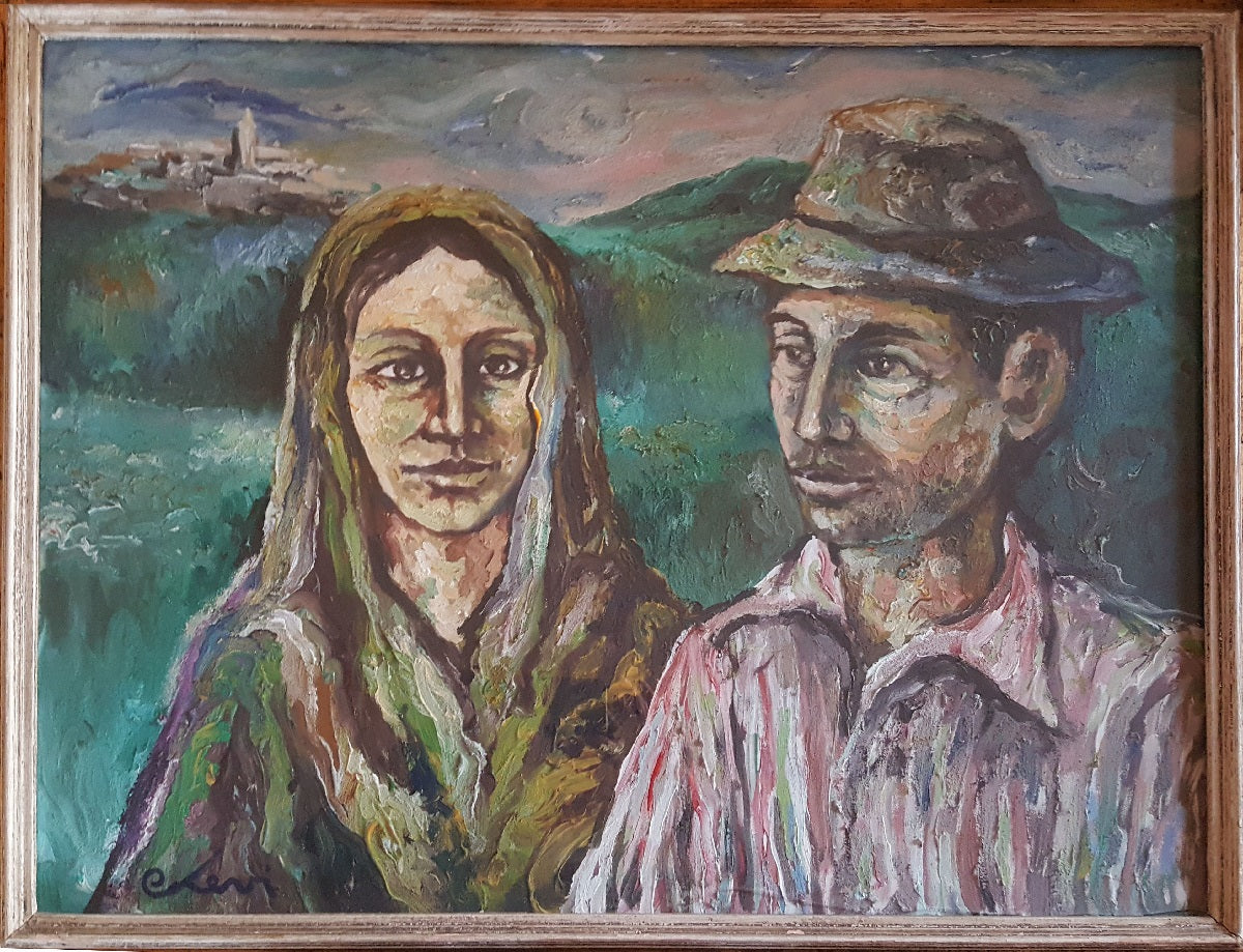 Carlo Levi - Peasant Couple