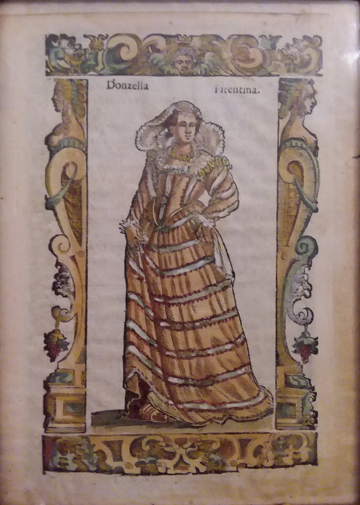 Cesare Vecellio - Donzella Fiorentina