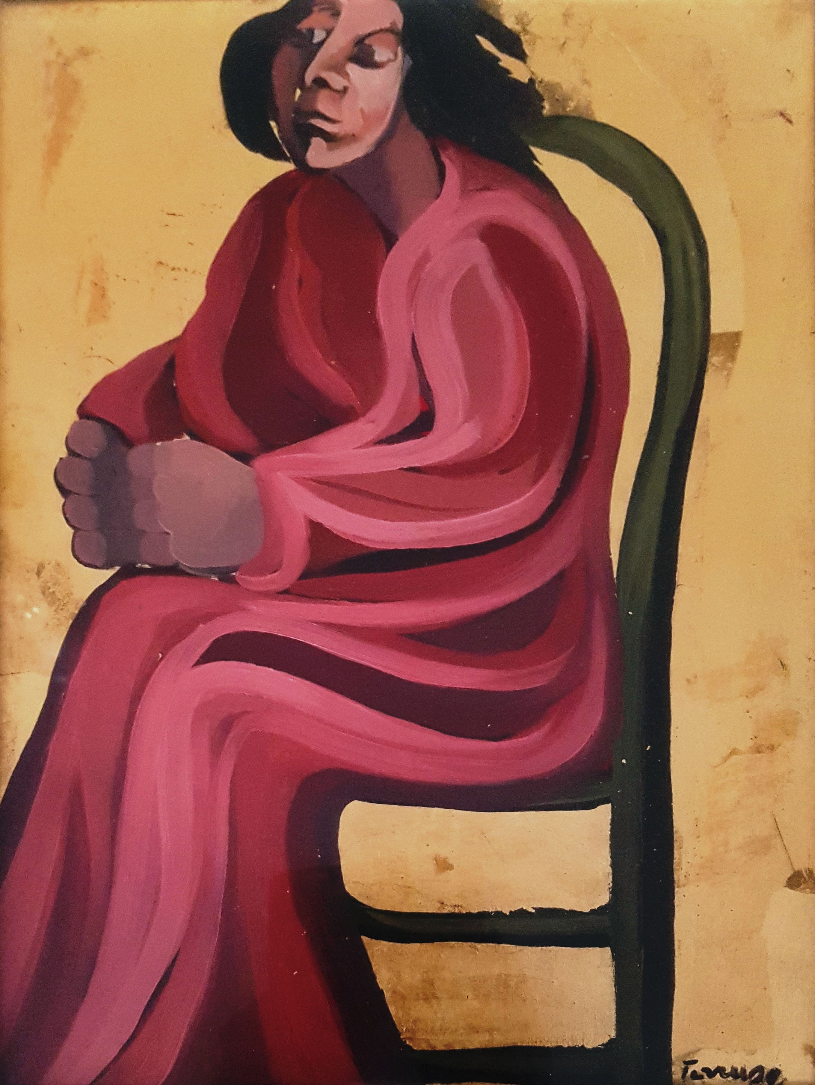 Saverio Terruso - Donna seduta