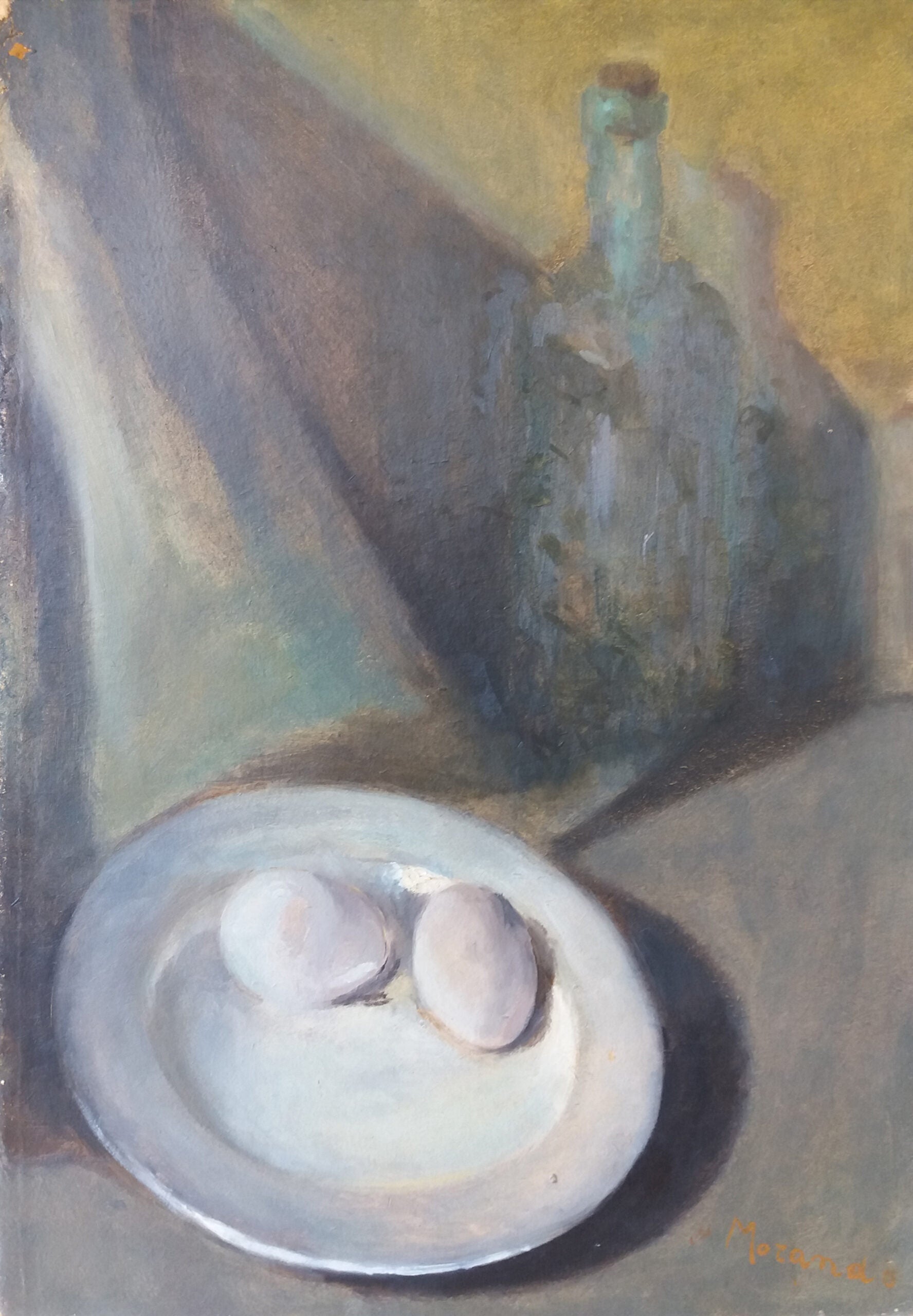 Atribuido a Giorgio Morandi - Naturaleza muerta