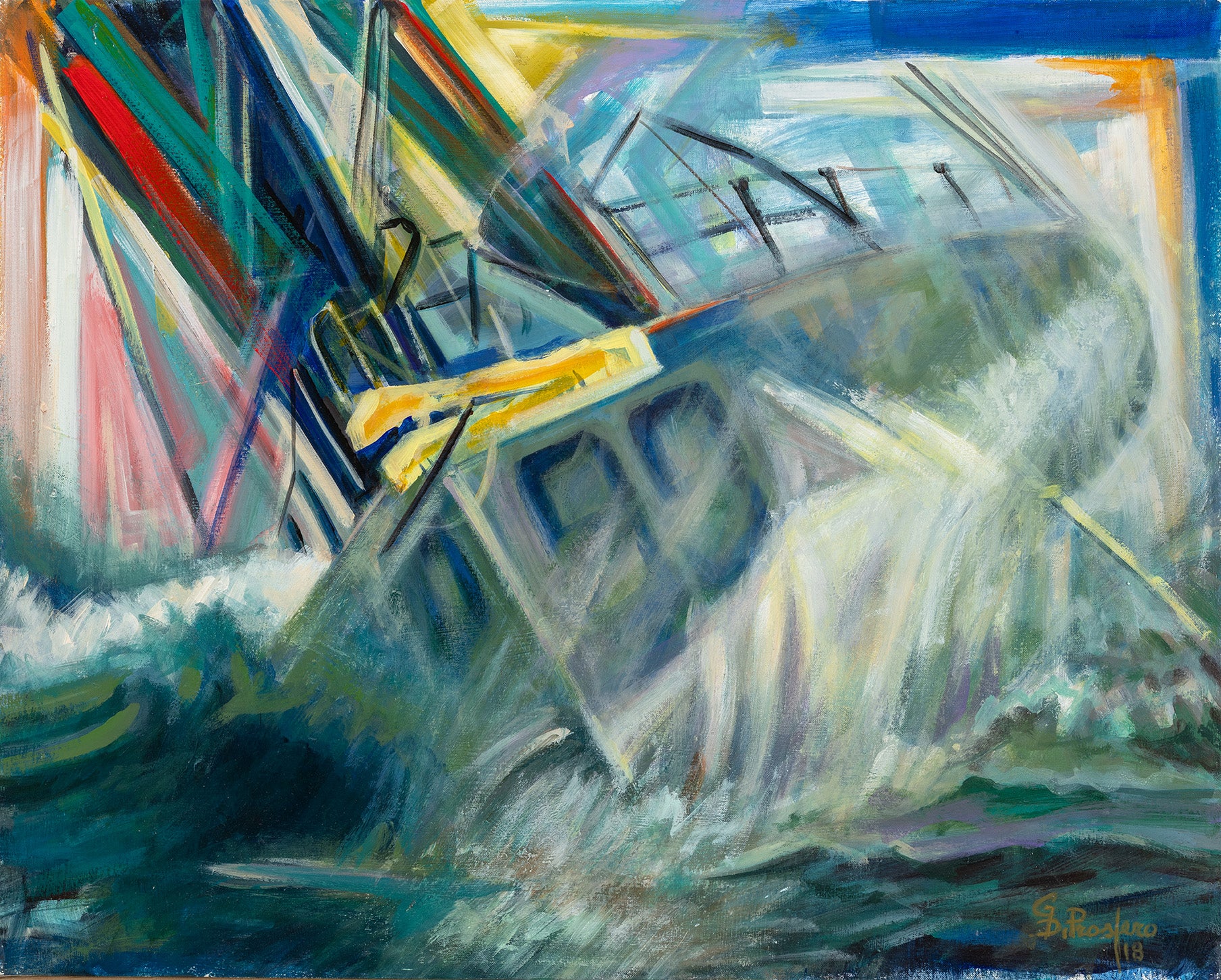 Gino Di Prospero - During the regatta