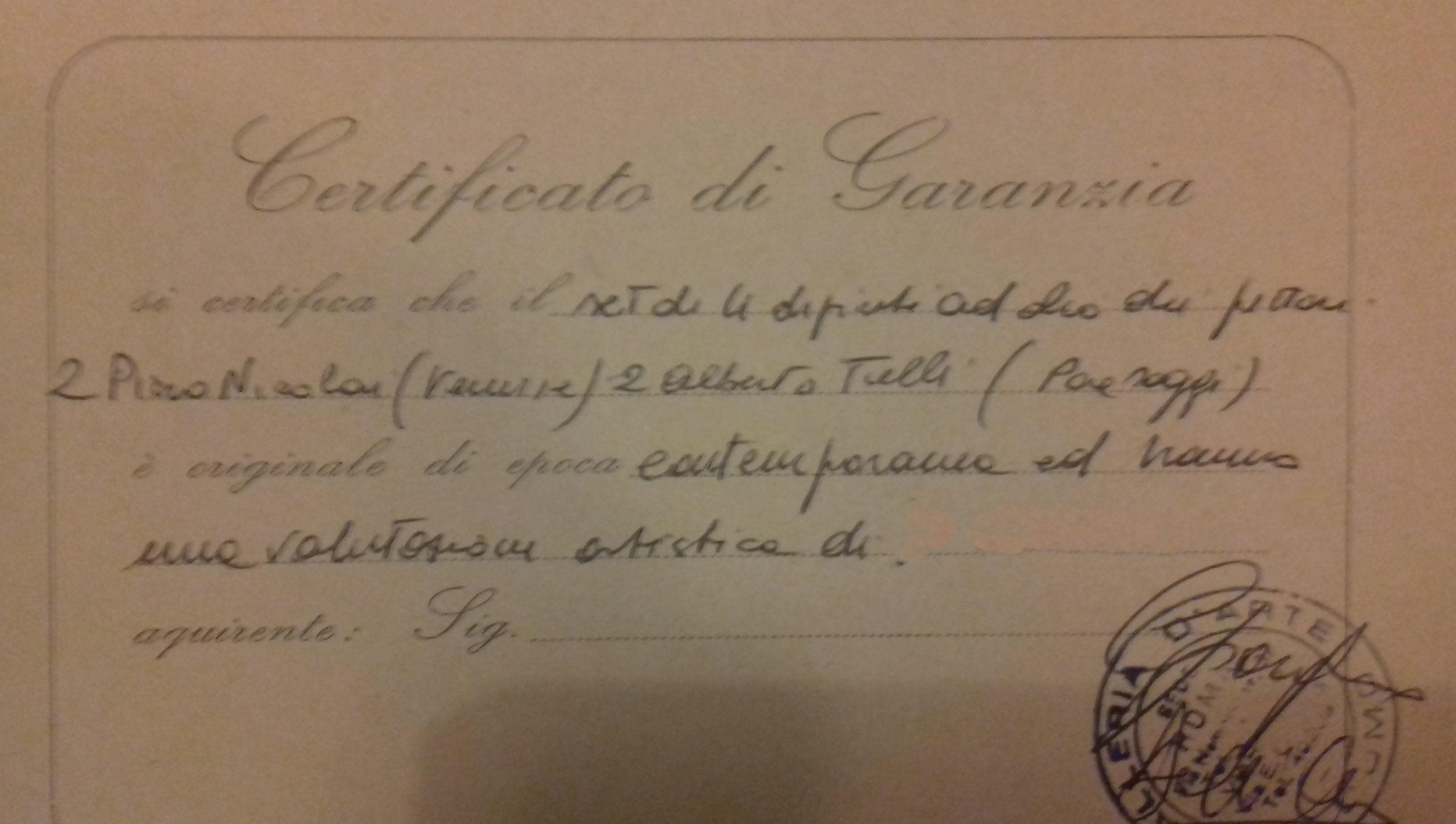 Alberto Tulli - Paesaggio