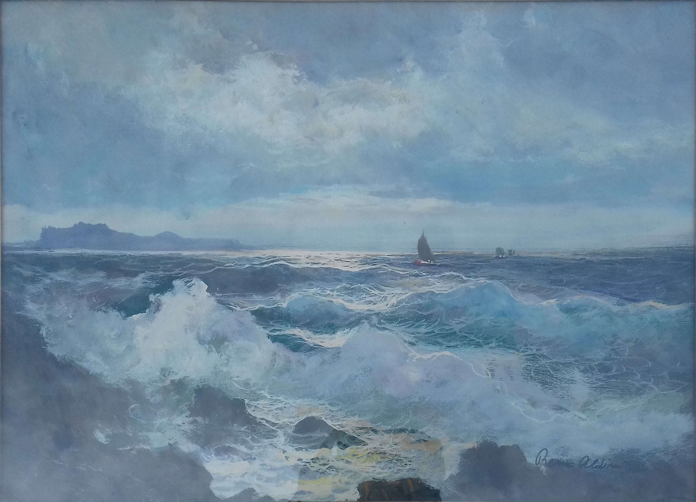 Remo Aldini - Mareggiata