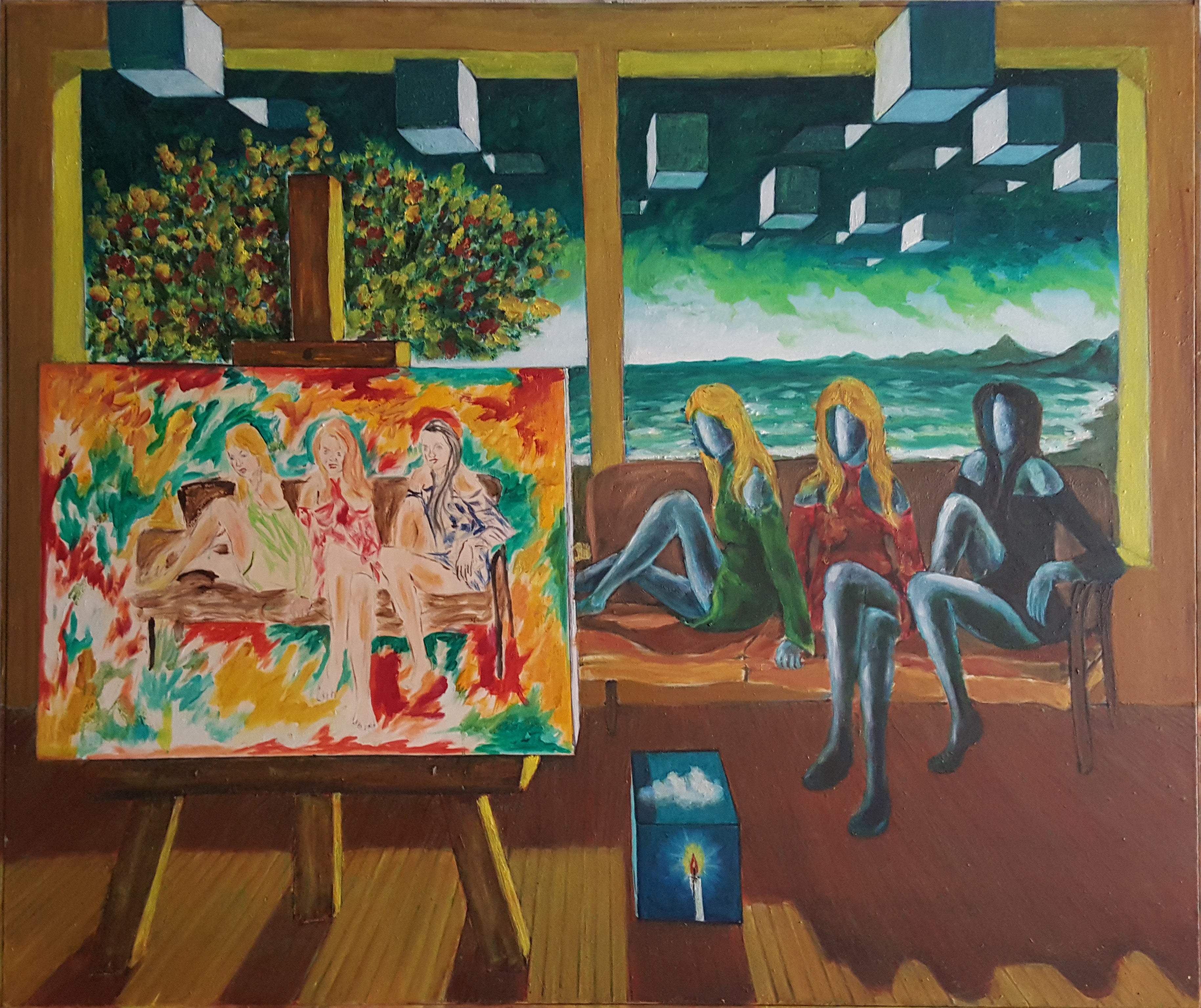 David Larry Neddini - Le ragazze del pittore povero