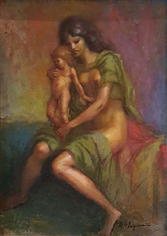 Renzo Magnanini - Donna Seduta