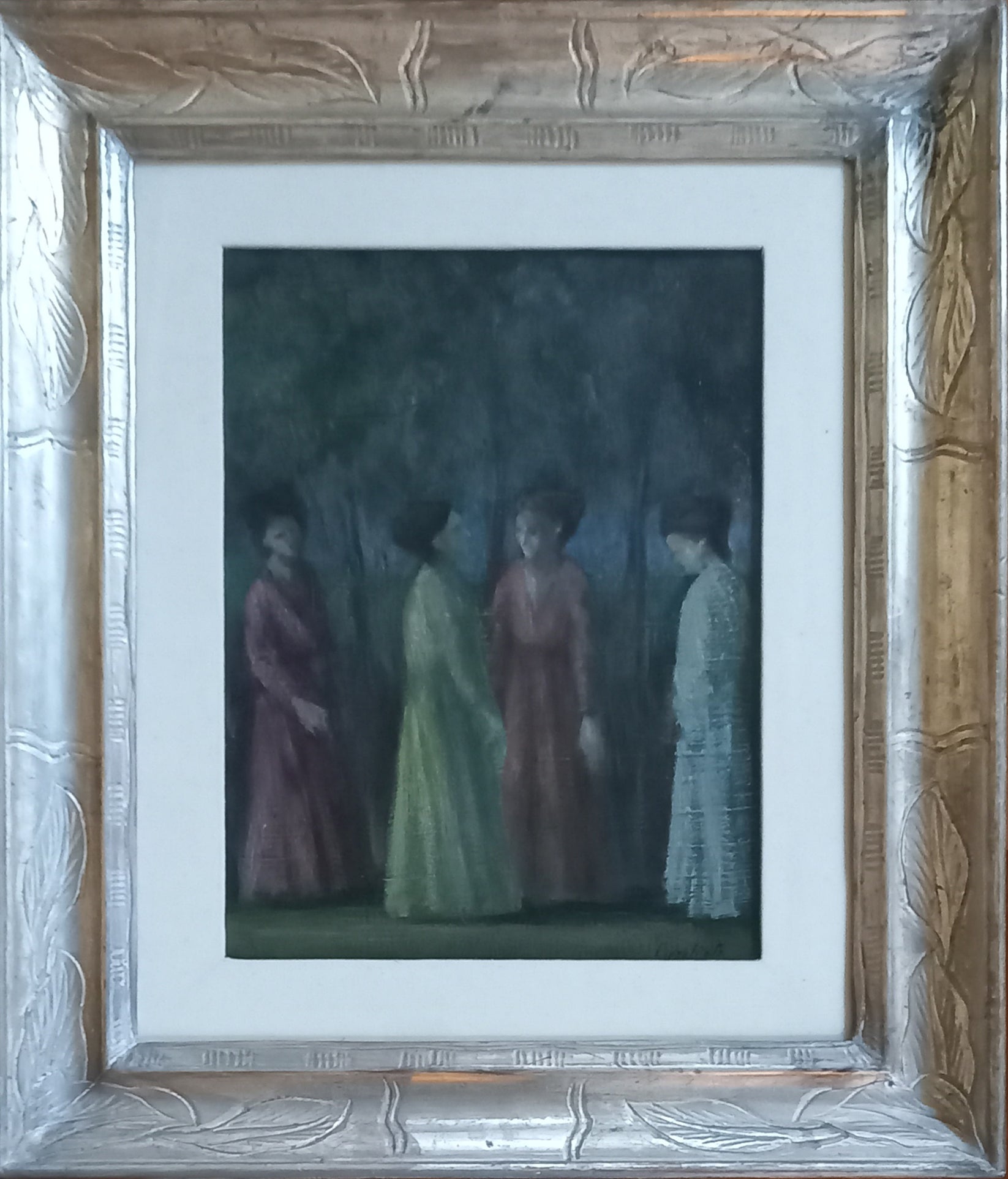Domenico Purificato - Conversazione in giardino