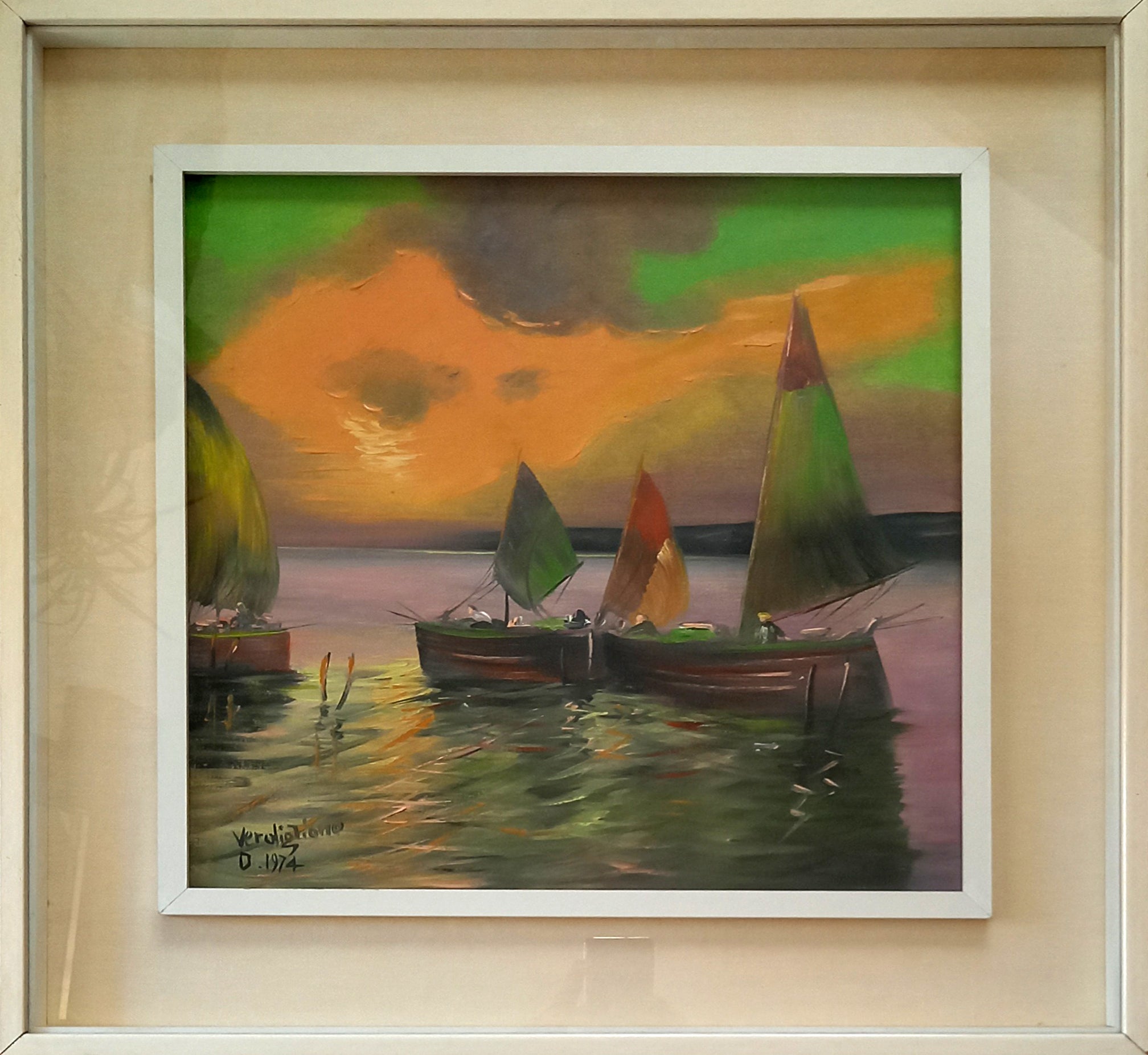 Domenico Verdiglione - Barcos de pesca