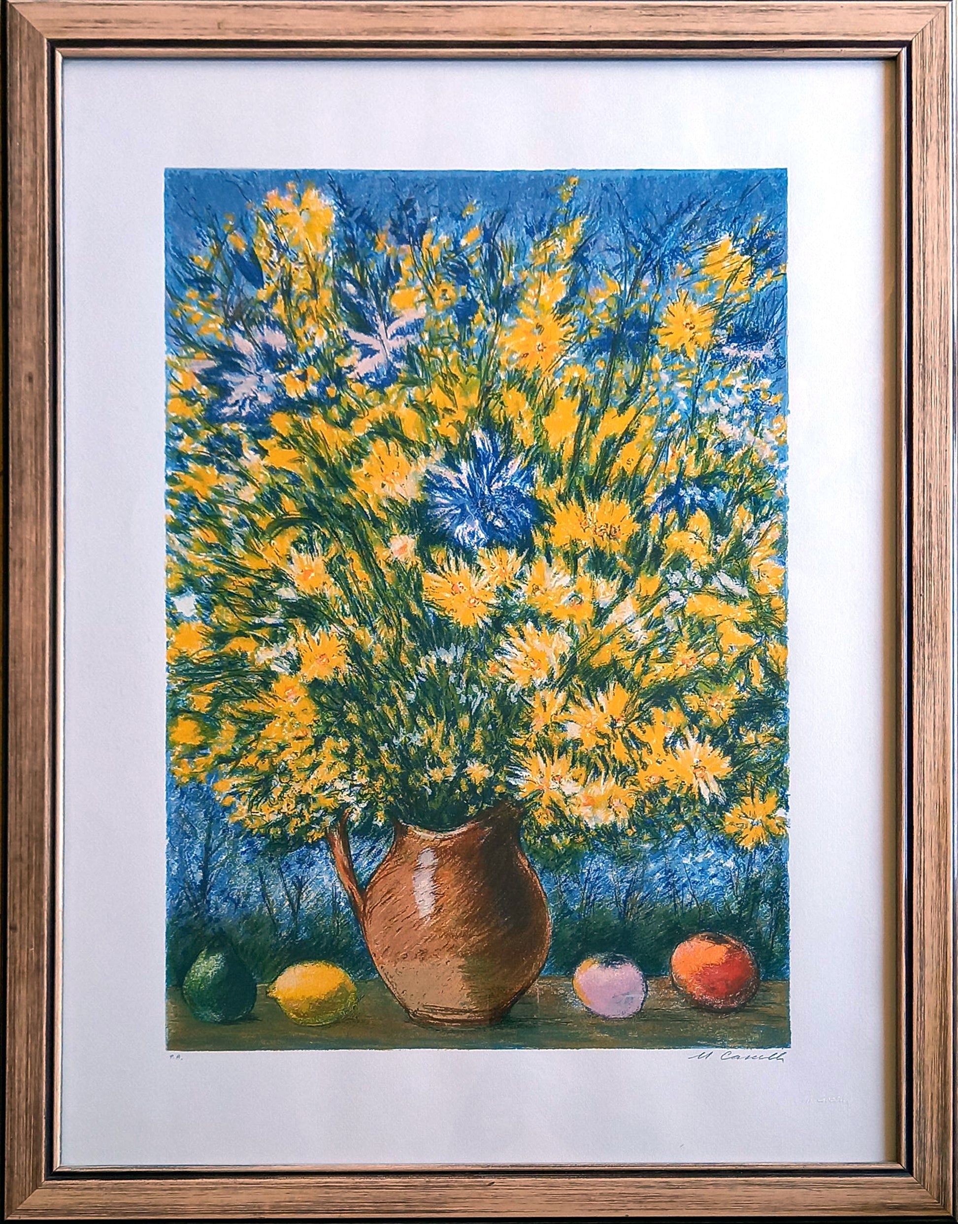 Michele Cascella - Vaso di fiori