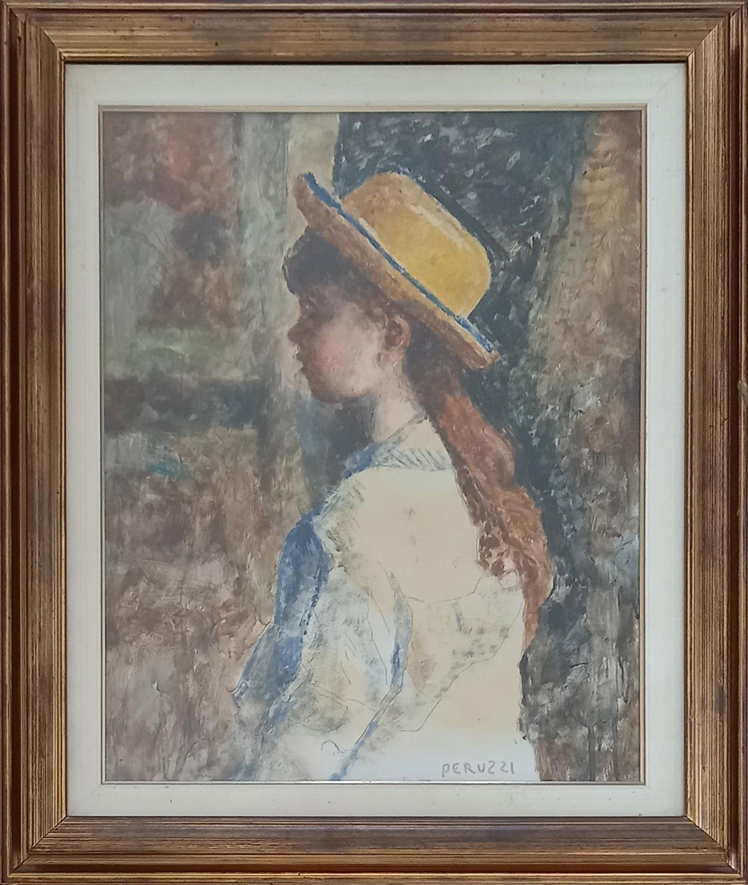Cesare Peruzzi - Profilo di bimba
