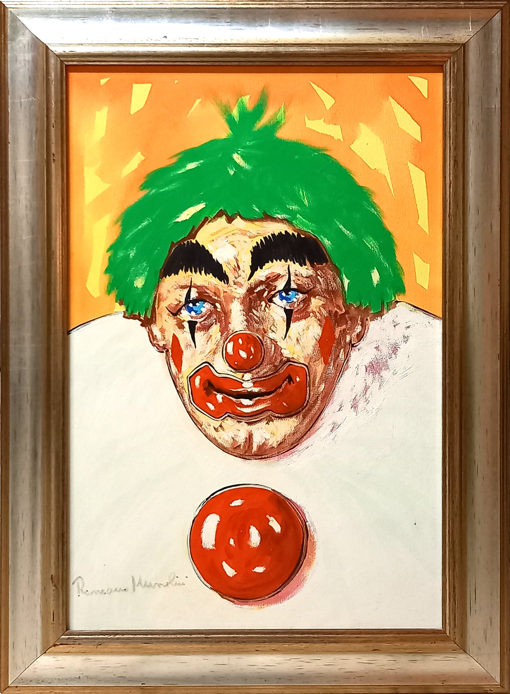 Romano Mussolini - Cara de payaso