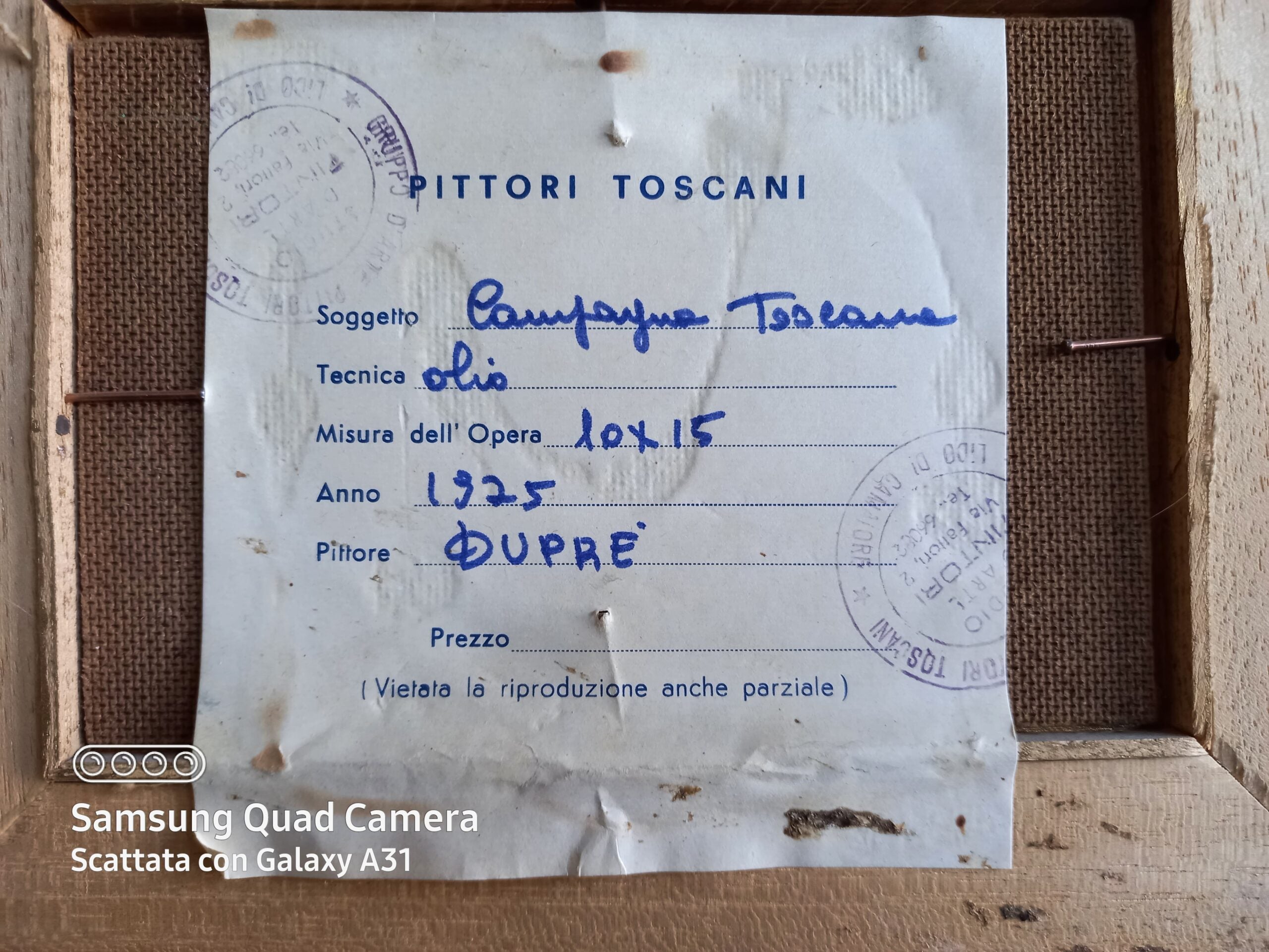Dupré - Tuscan countryside