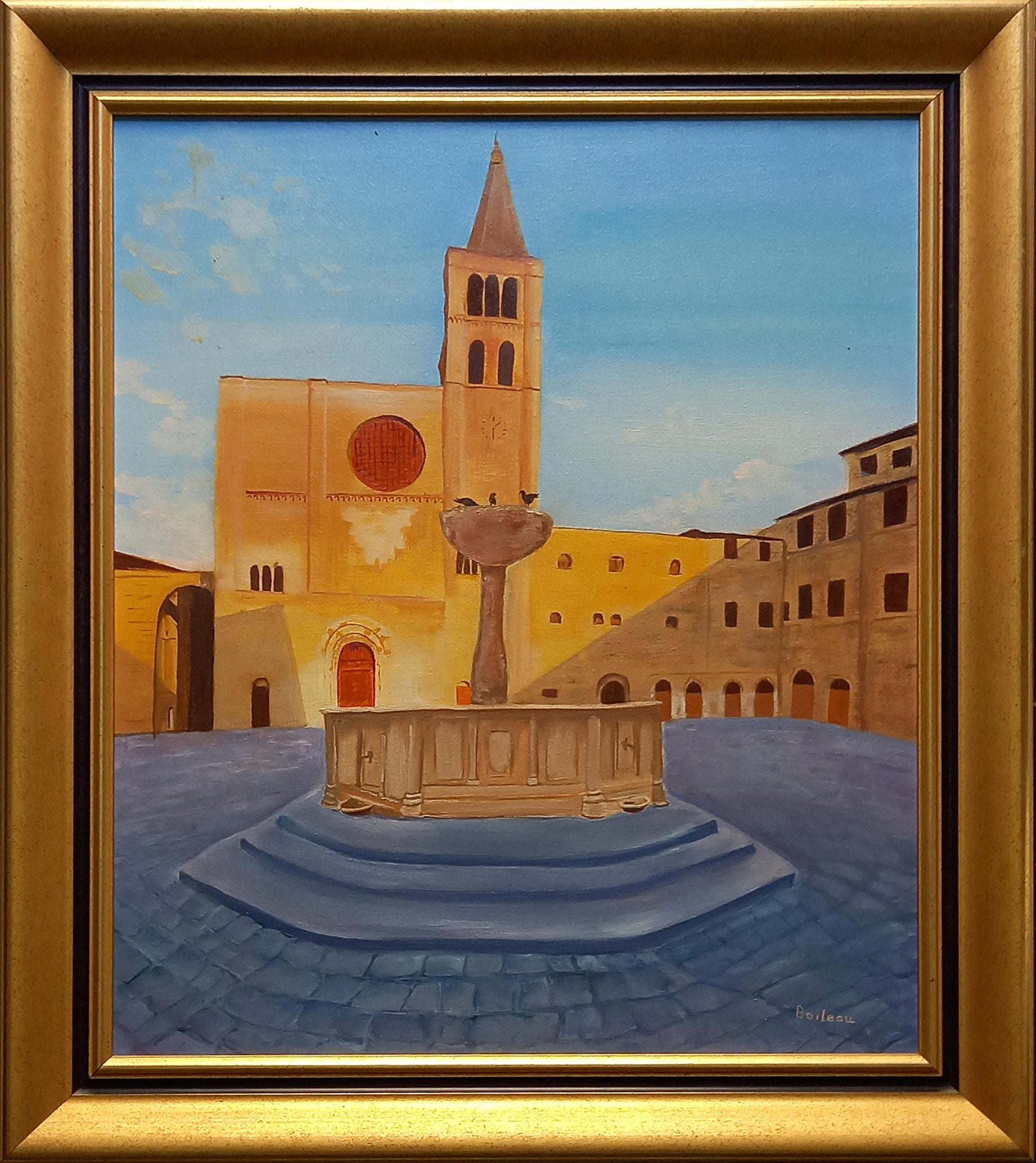 Boileou - Veduta della piazza