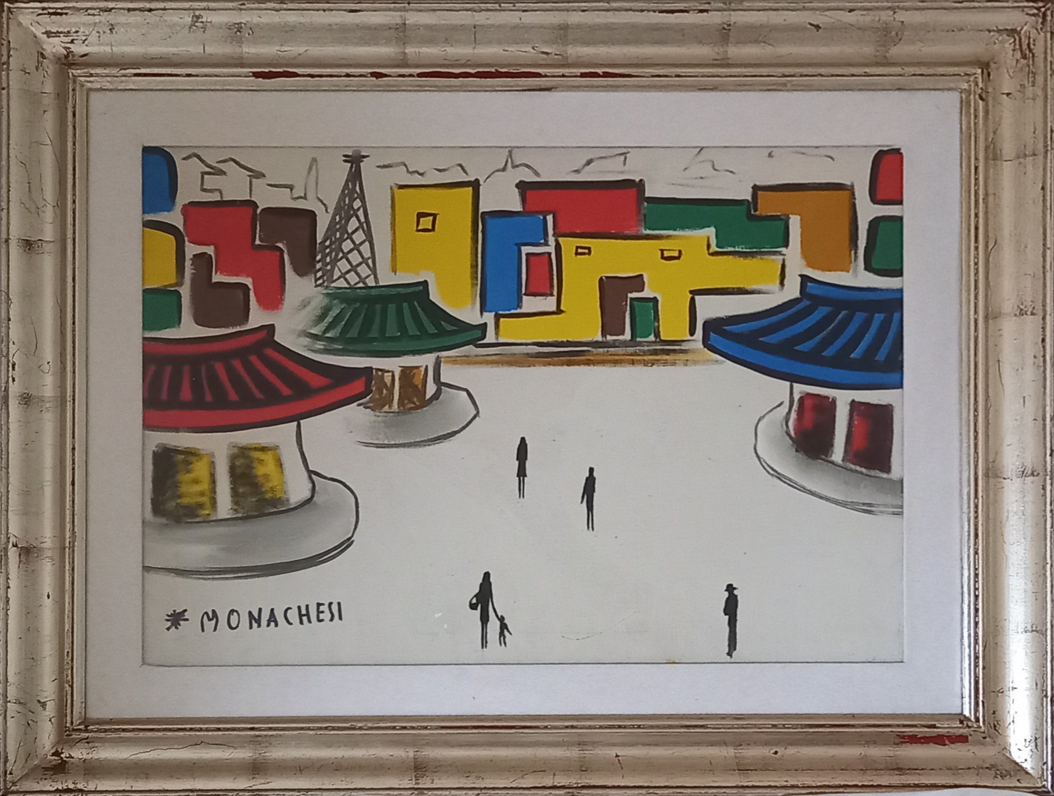 Sante Monachesi - Paesaggio immaginario