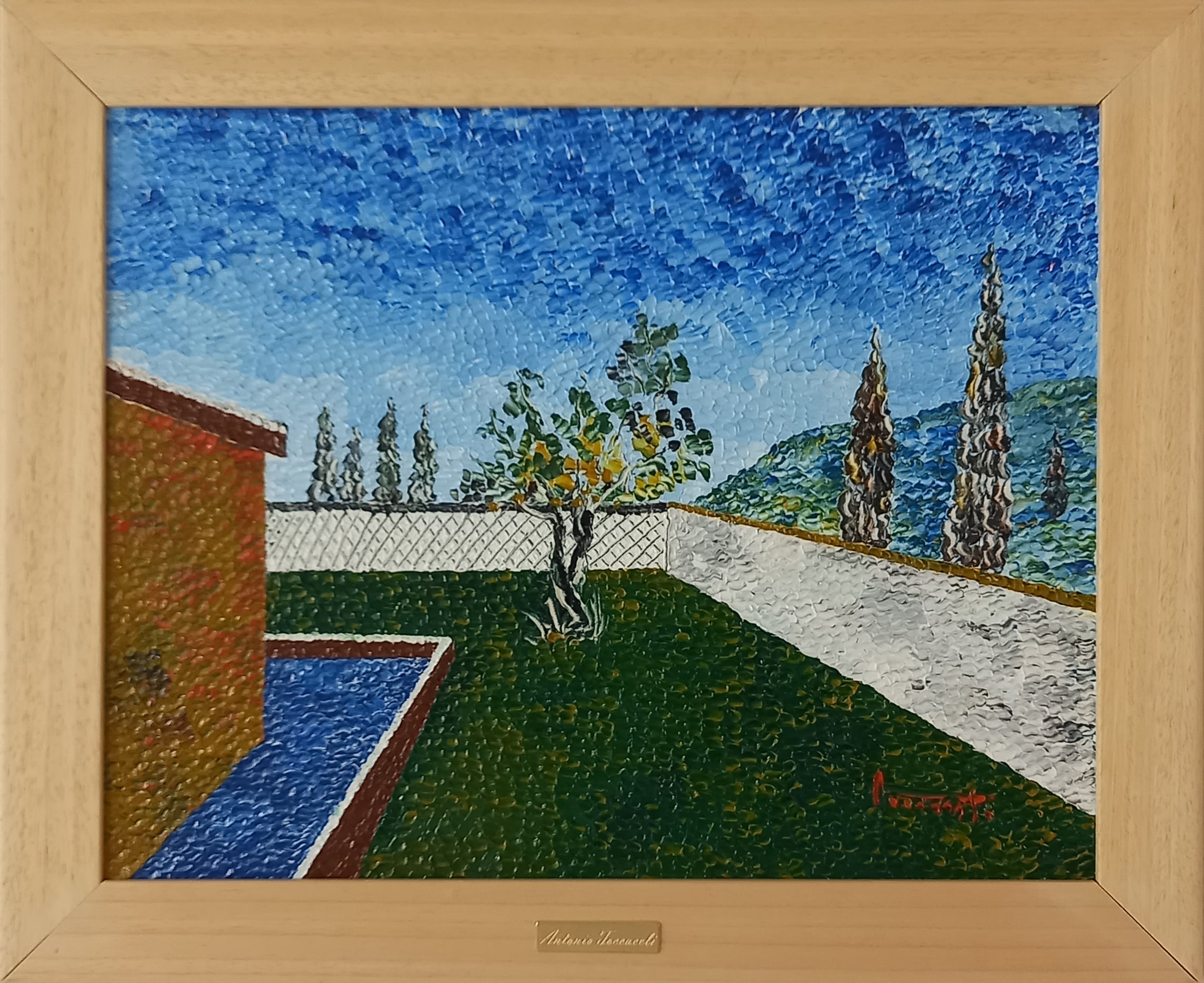 Antonio Toccaceli - Rincón con paredes blancas