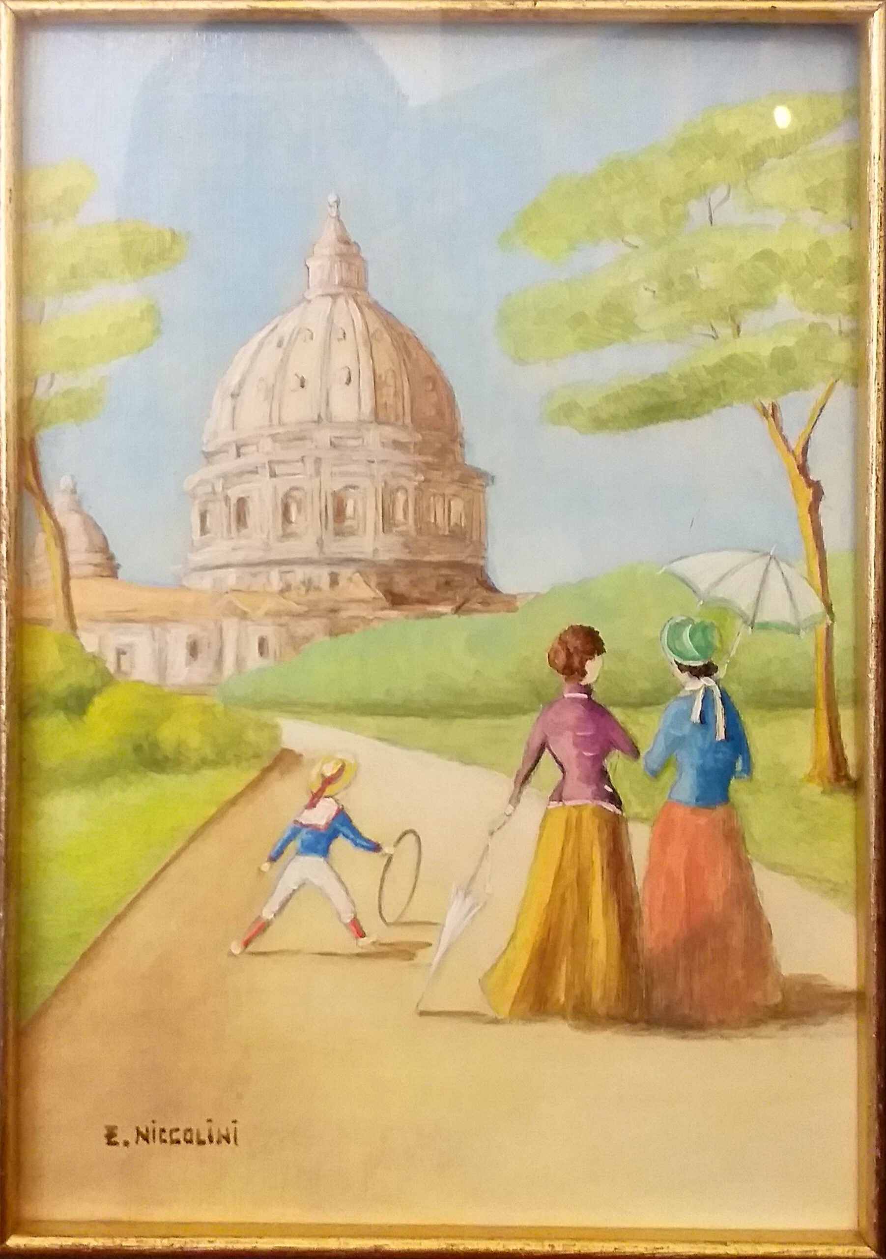 Enzo Niccolini - Primavera en Roma