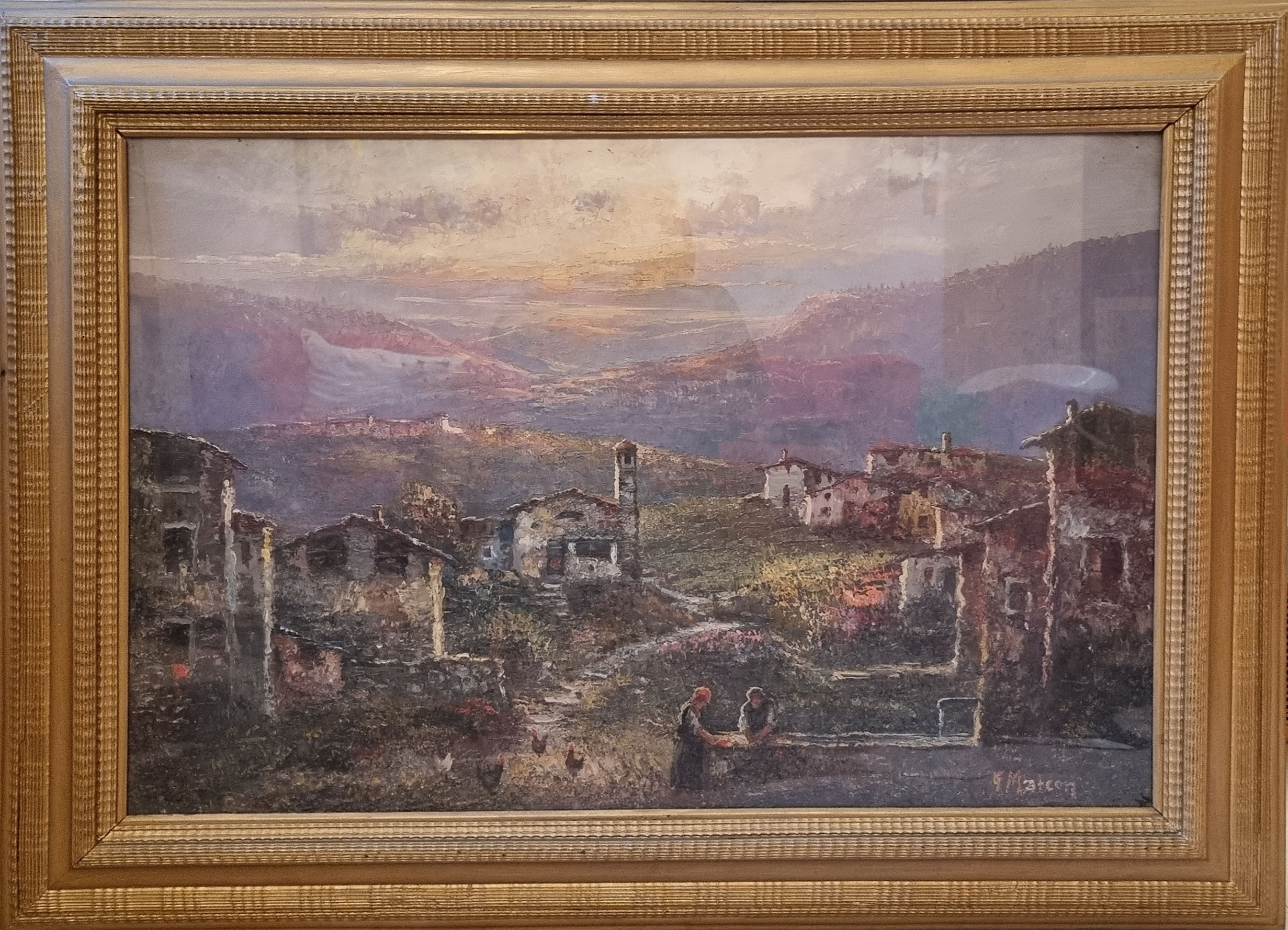 Giorgio Marcon - Un atardecer en los siete pueblos de Asiago