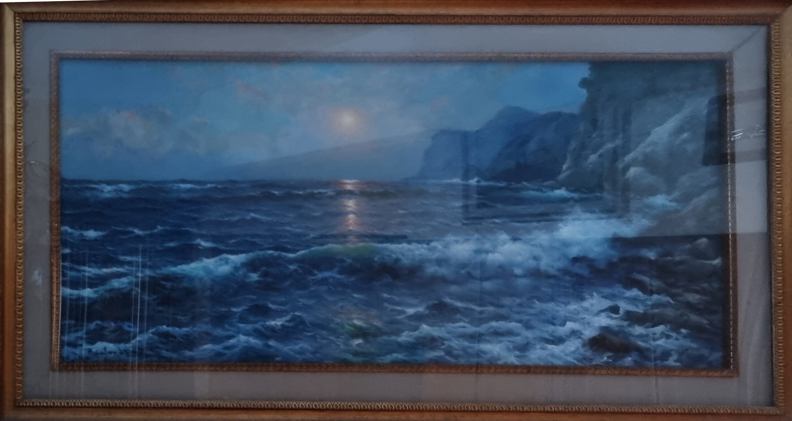 Piero Calandra - Stormy Sea