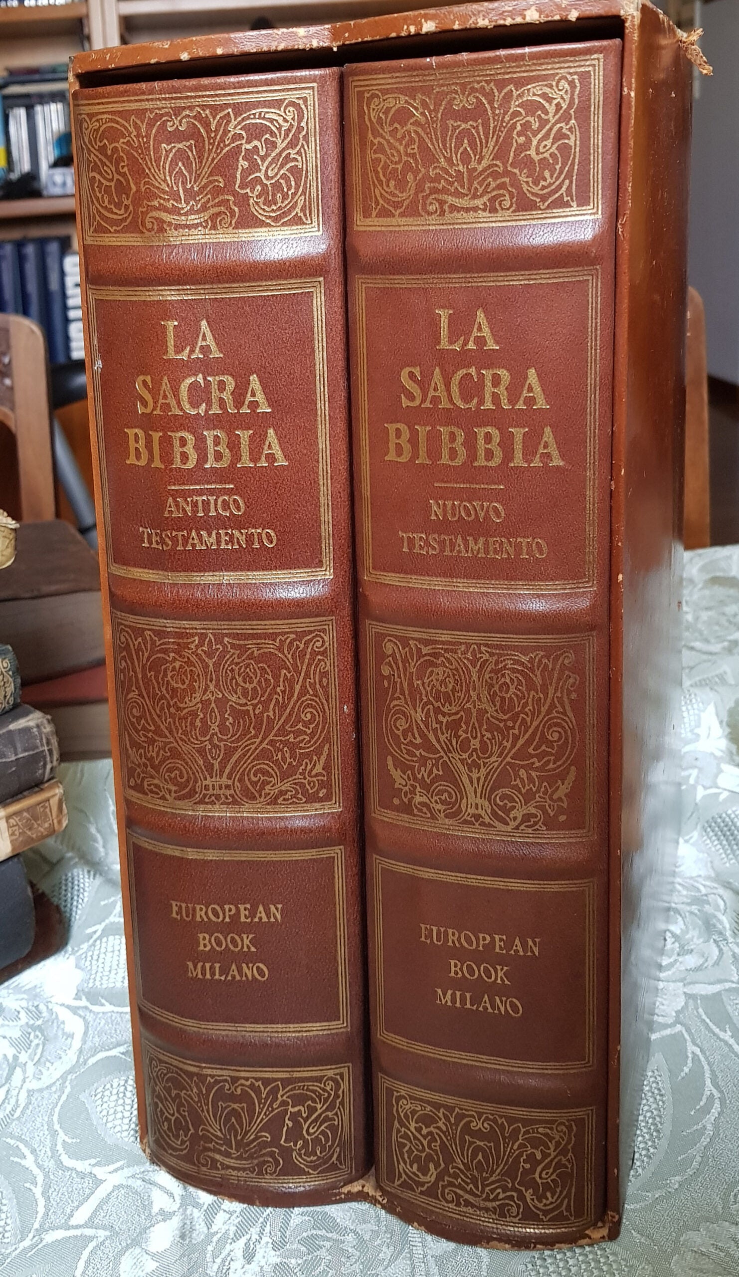 La Sacra Bibbia con tavole di Gustavo Dorè (2 Volumi) - European Book