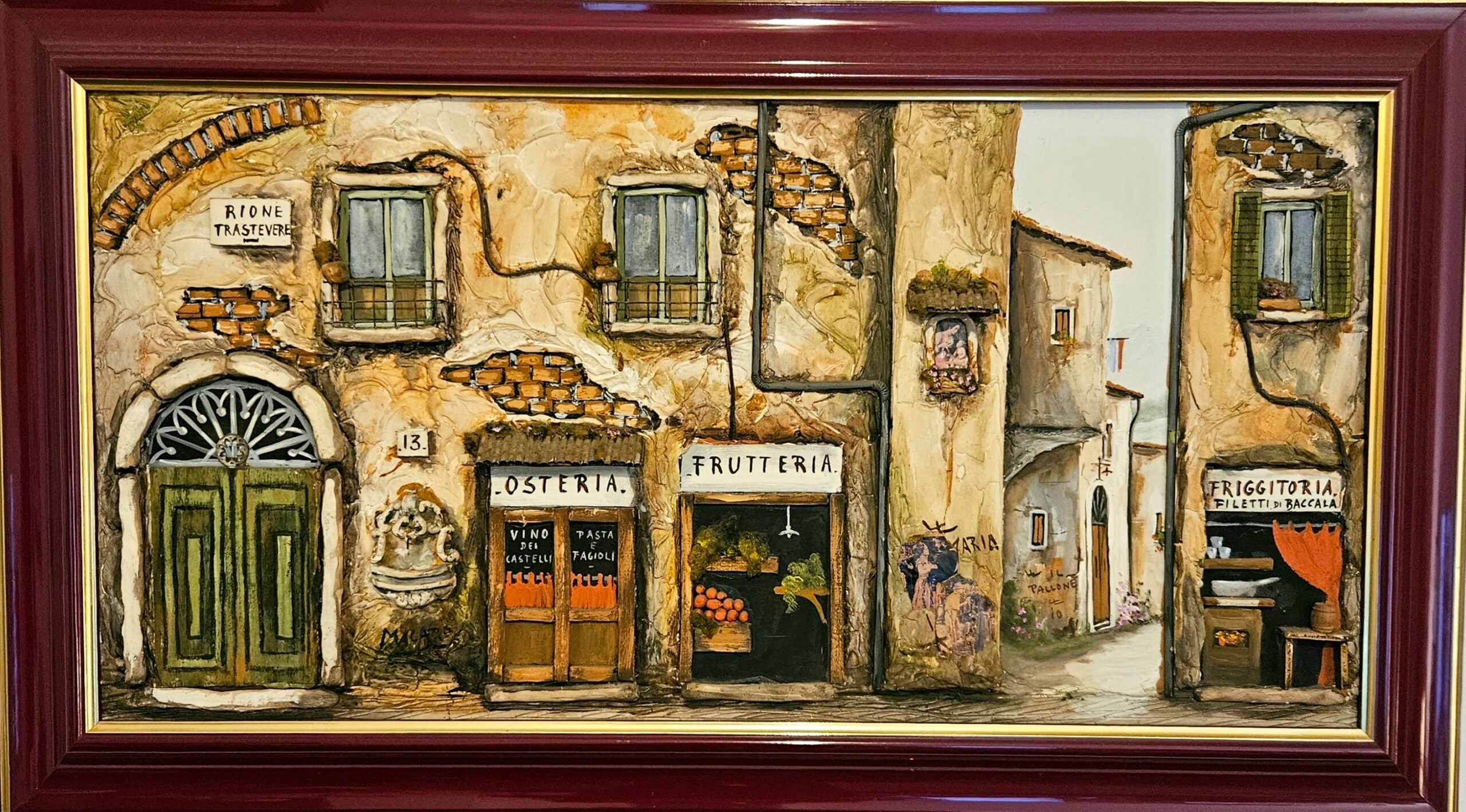 Gisella Macaro - Barrio Trastevere (Roma Vieja)