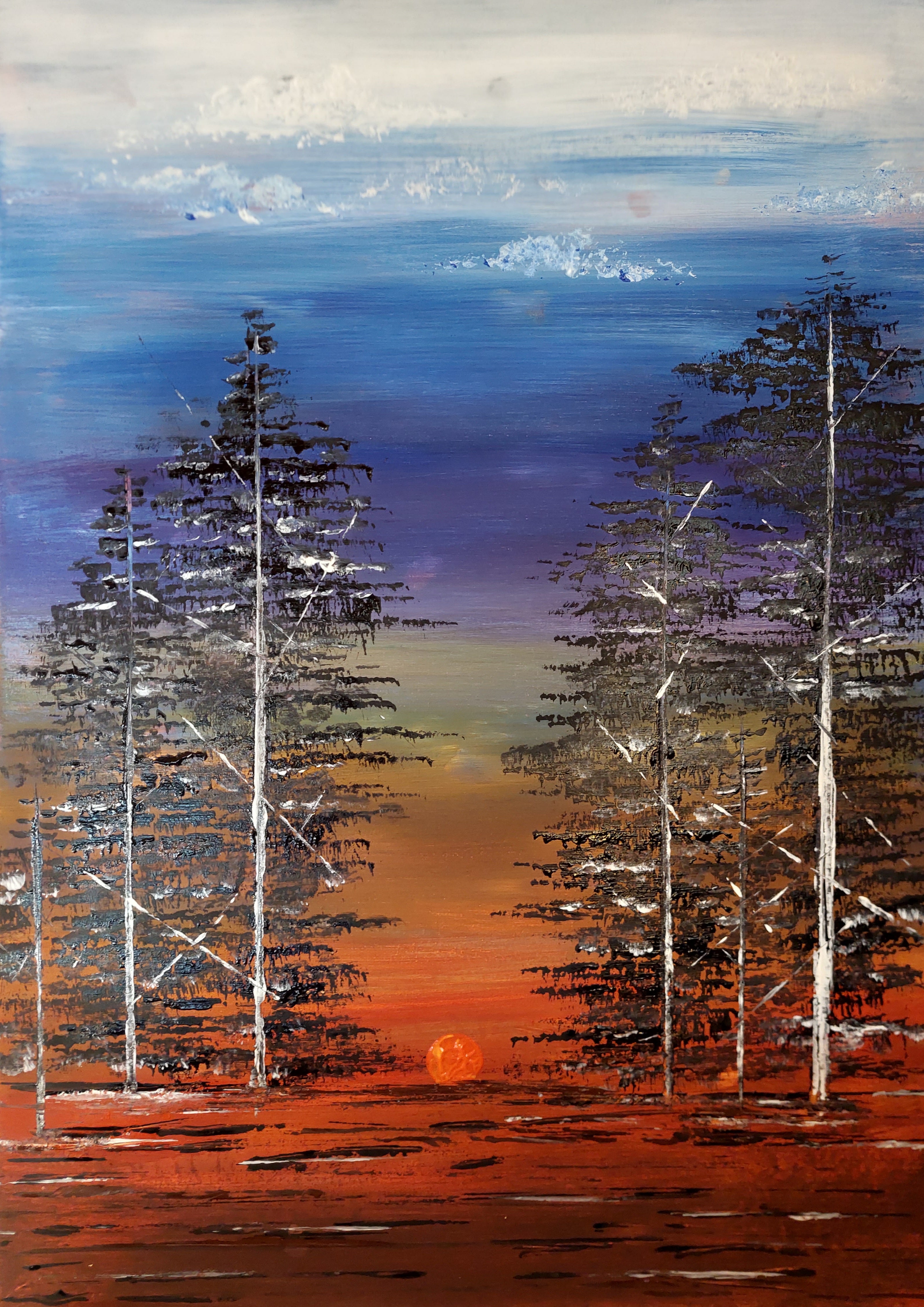 Bosque al atardecer