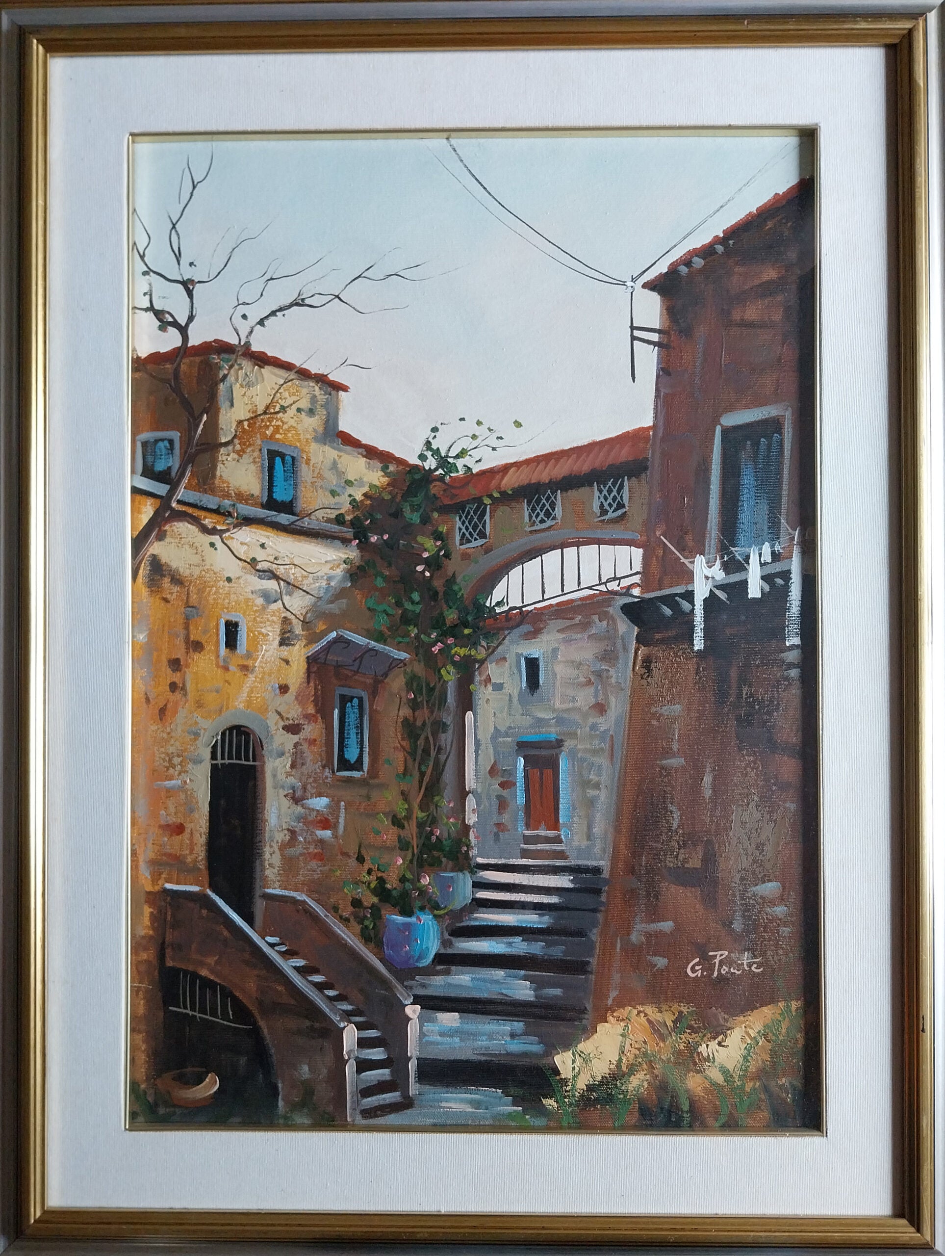 G. Ponte - Scorcio di campagna