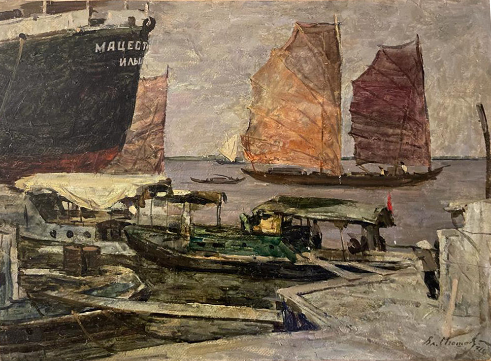 VLADIMIR ALEXANDROVICH IGOSHEV - Diptych
