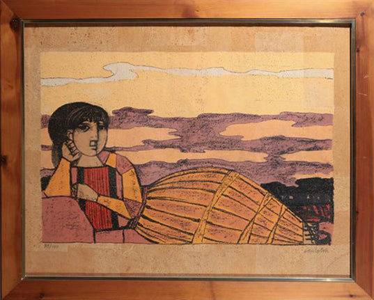 Domenico Cantatore - Odalisca