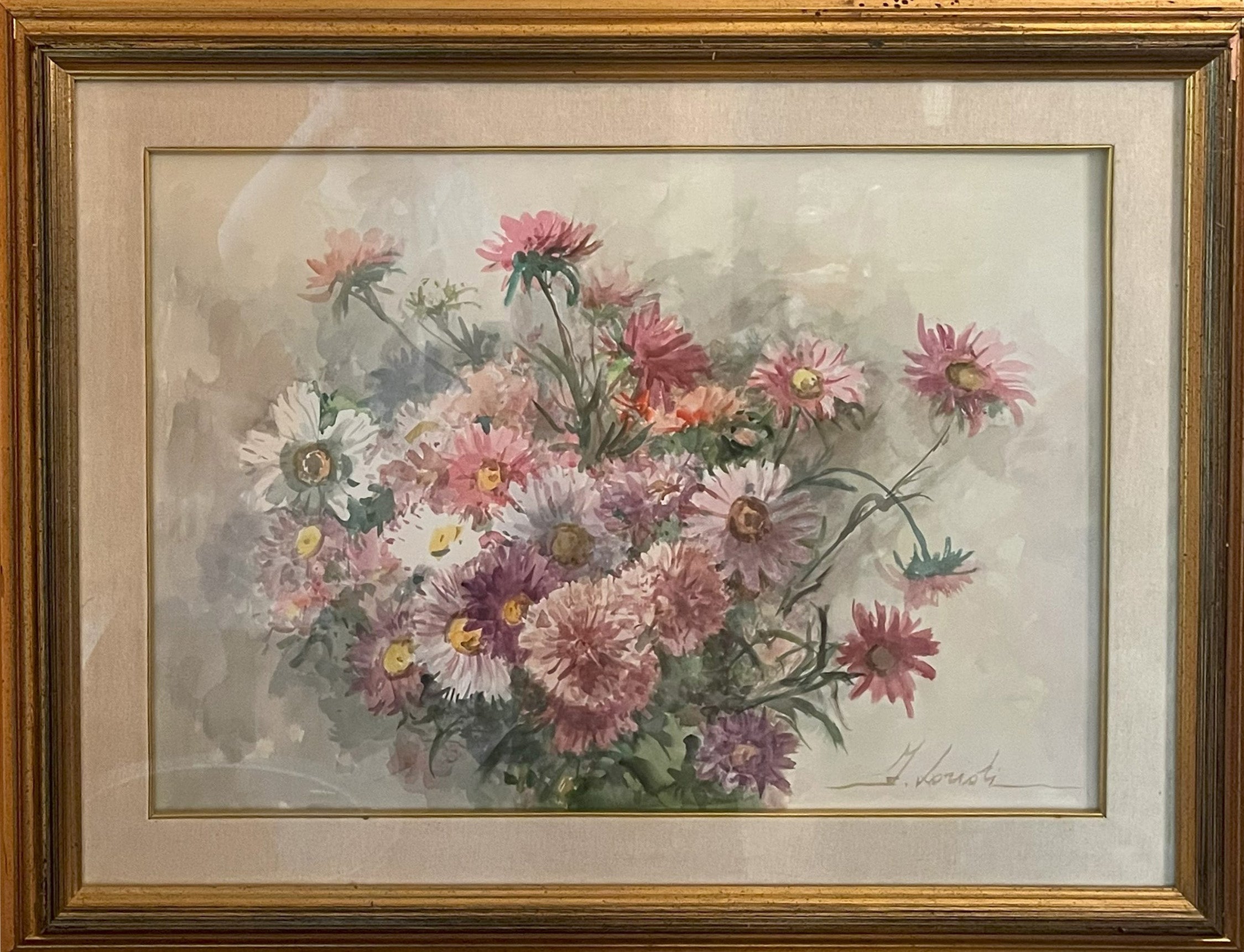 Franco Lorioli - Serie fiori Astri