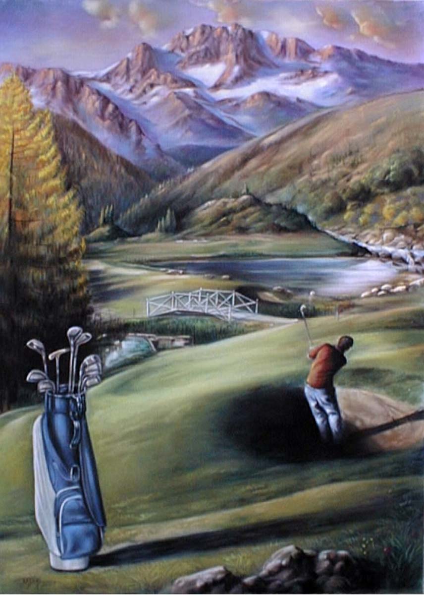 Cusin -  Gioco del Golf di Montagna
