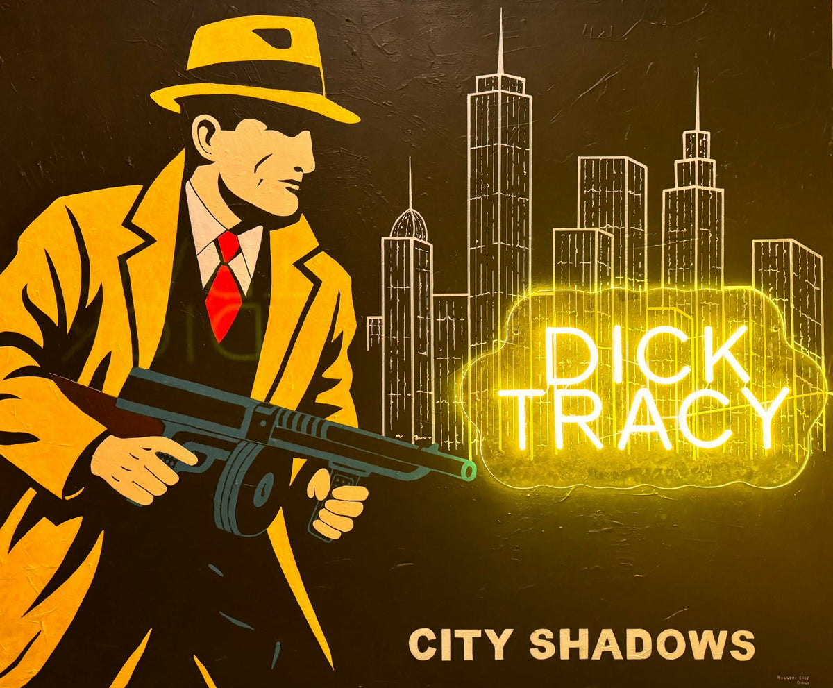 City Shadows di Diego Ruggeri, Acrilico, 120 × 100 cm