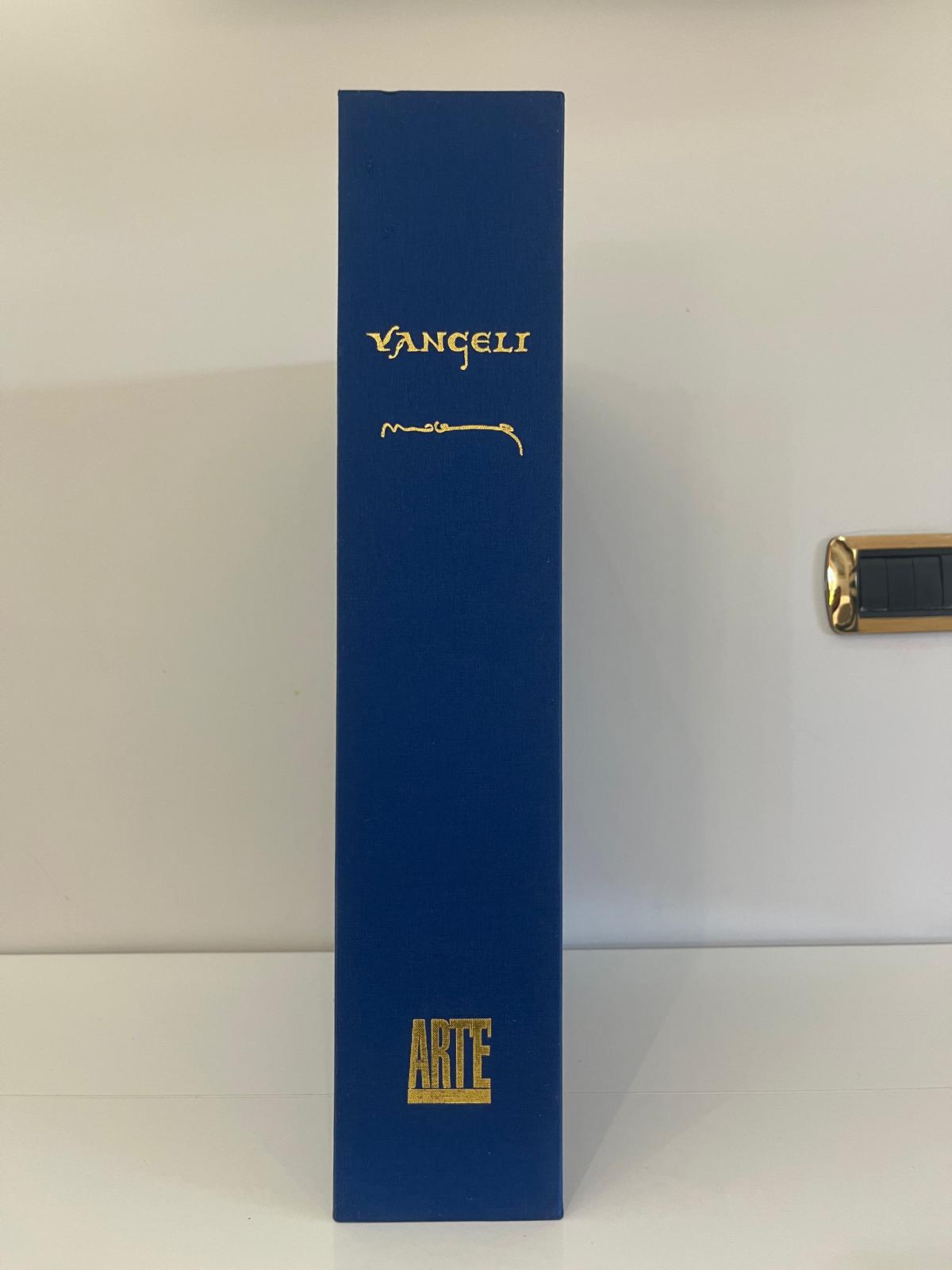 Vangeli con opera di Antonio Nocera "Il Cristo Benedicente" - Fmr Art'è