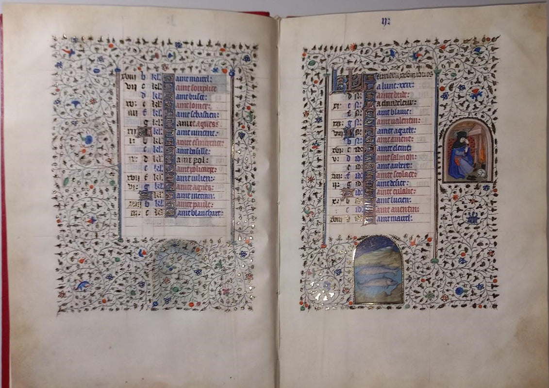 Calendario del Livre des Laudes et Devotions - Trident