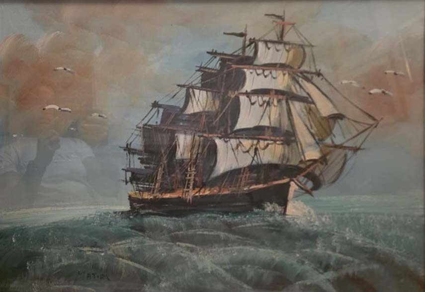 Senza titolo, di Matias, Olio su tela, 50X70