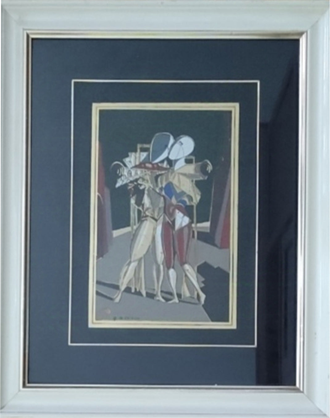 Copia de los artesanos romanos - Giorgio De Chirico, Maniquíes (Copia 34)