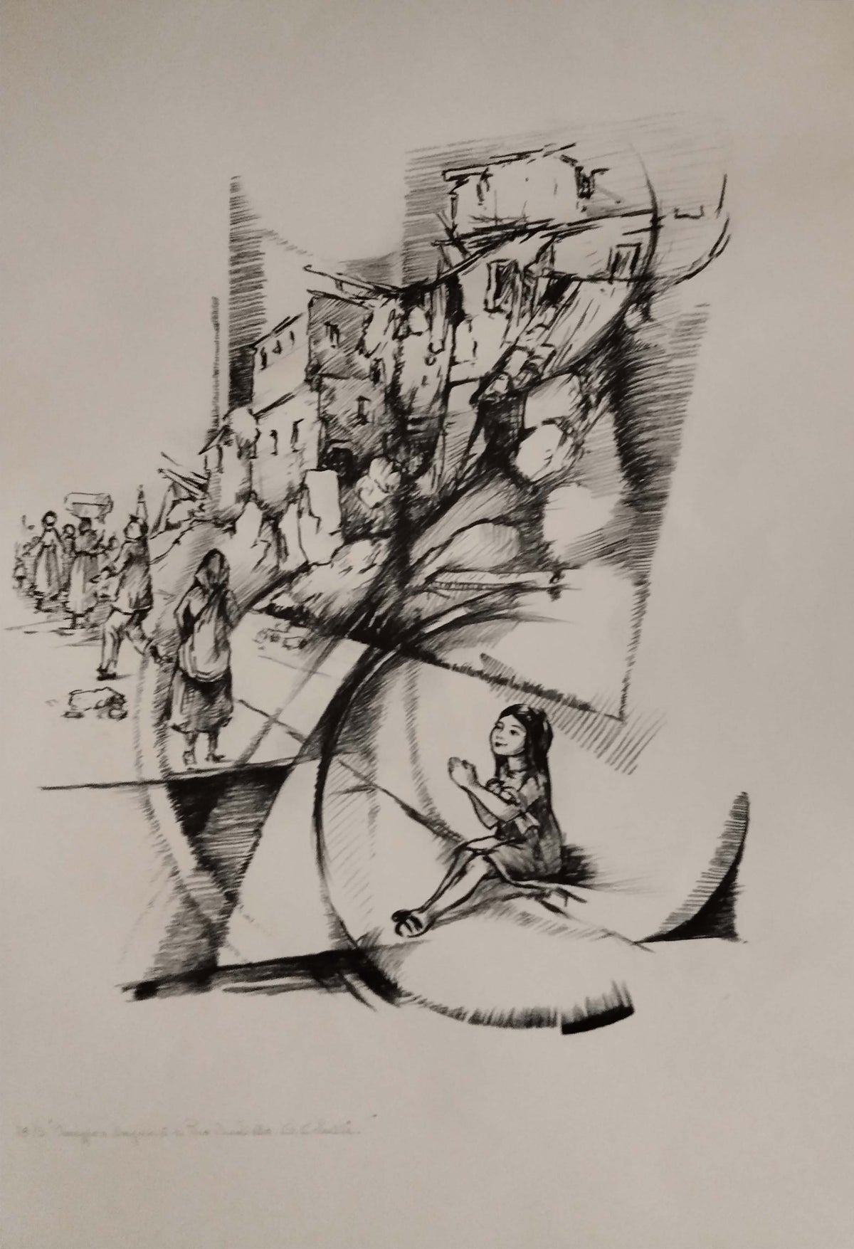 Dragunara di Giuseppe Coluzzi, disegno